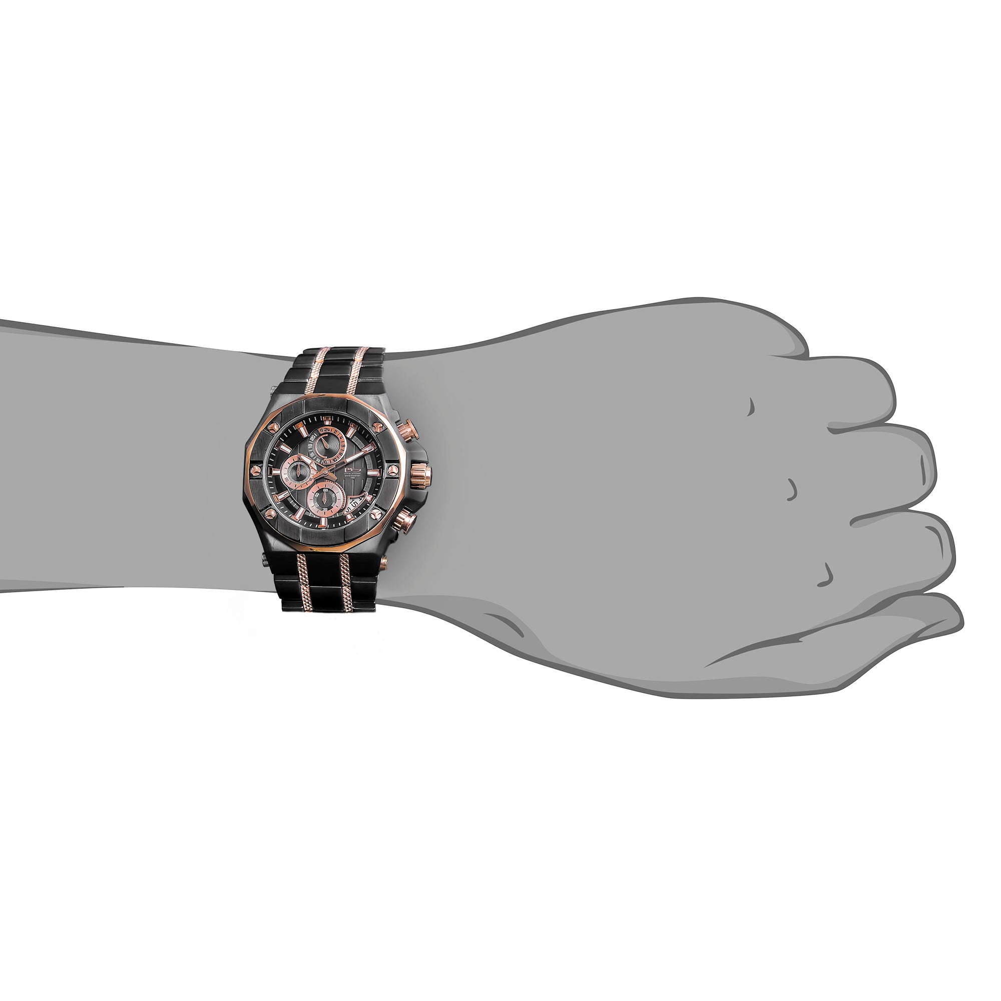 Phantom Black Men's Watch - Image 5