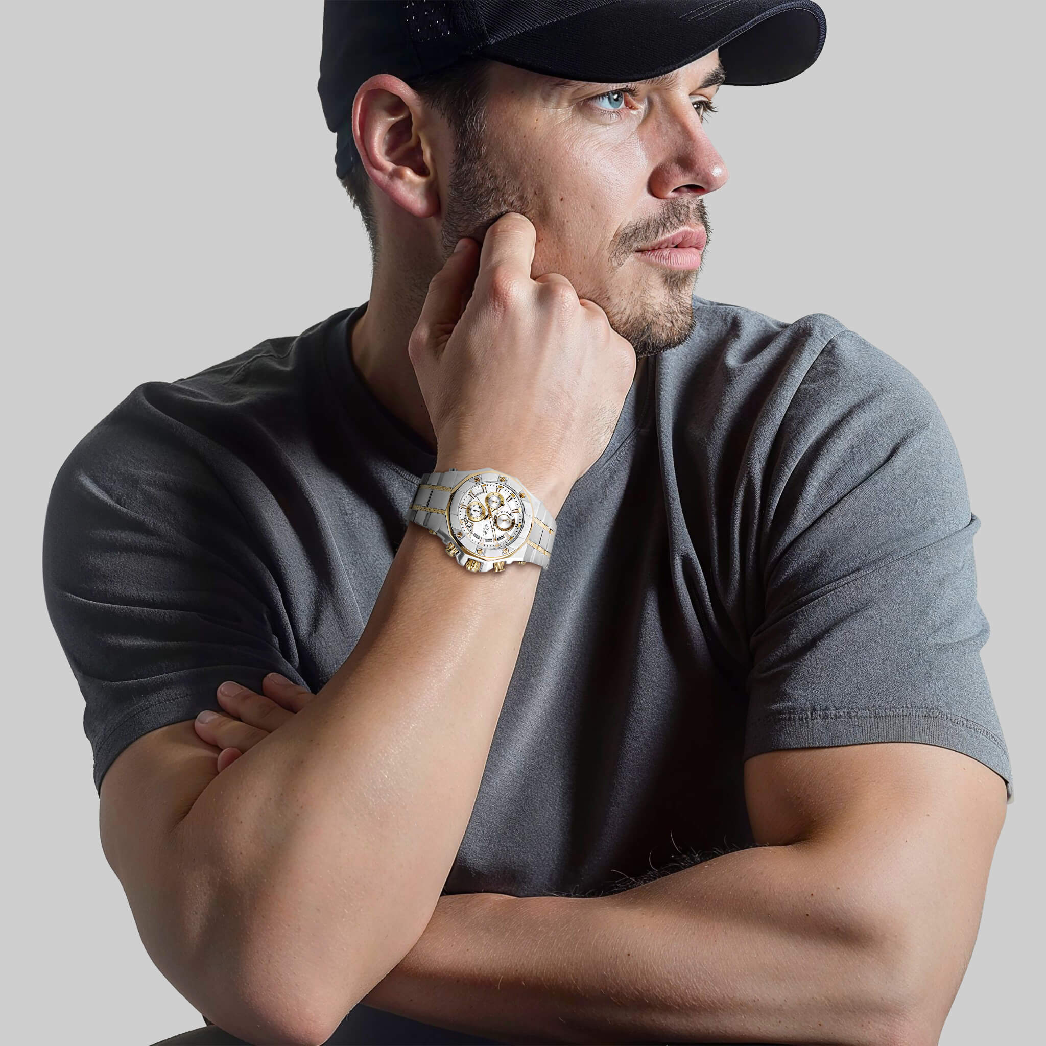 Phantom Two-Tone Men's Watch - Image 3
