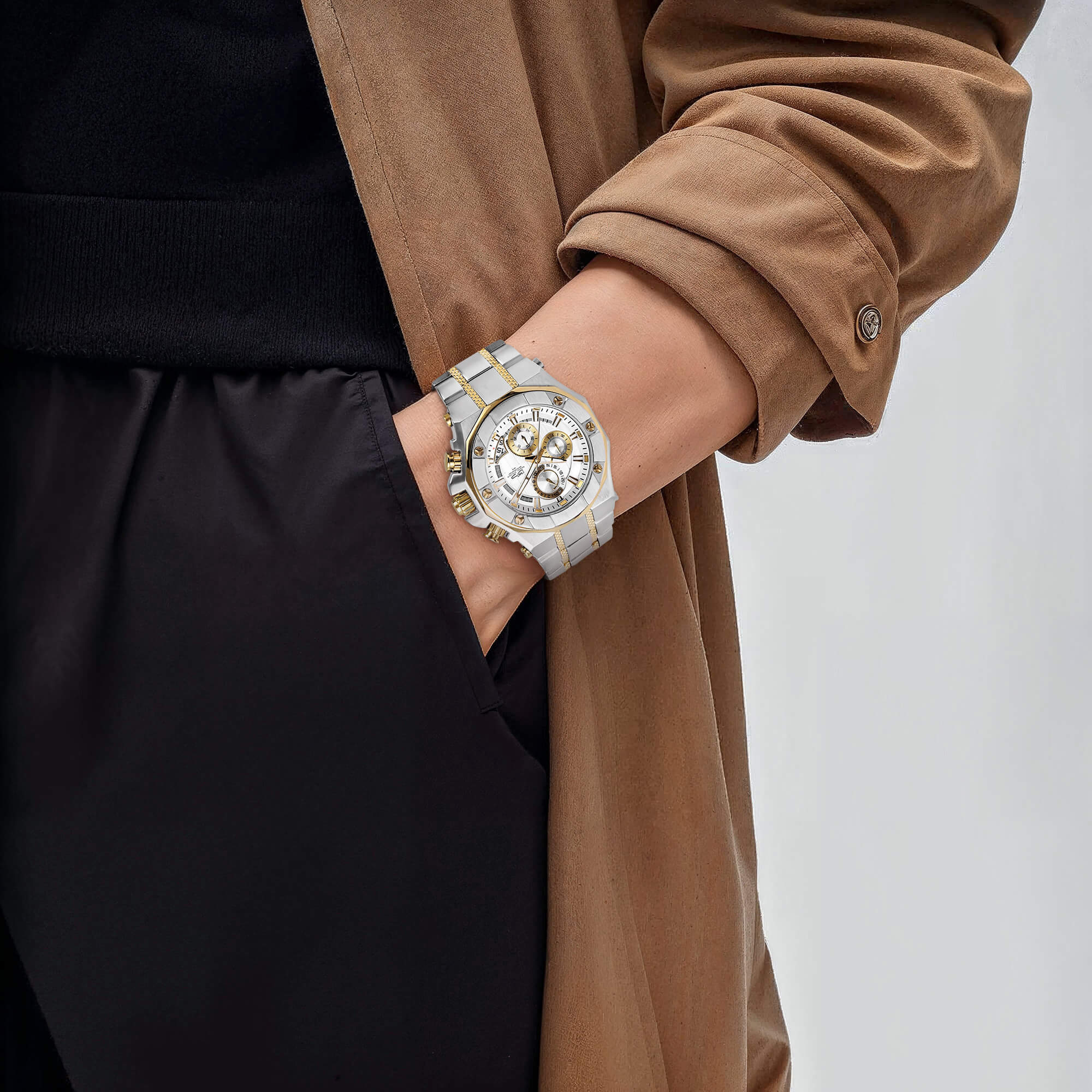 Phantom Two-Tone Men's Watch - Image 7