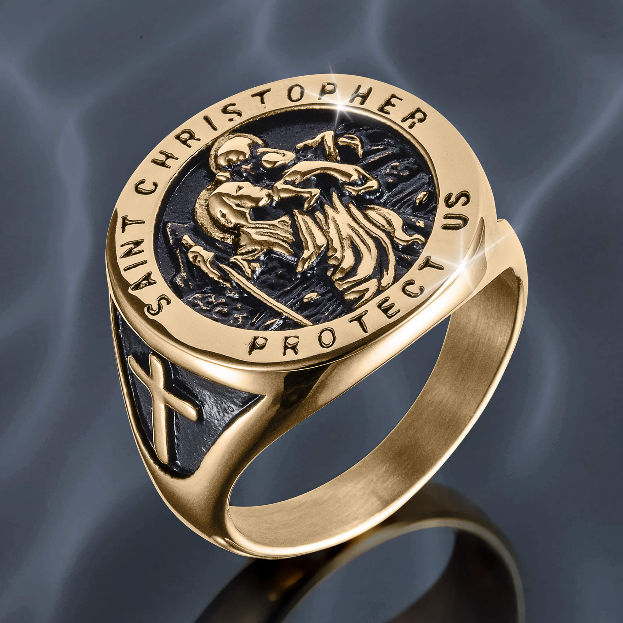 Pilgrim’s Faith Men’s Ring - Image 2
