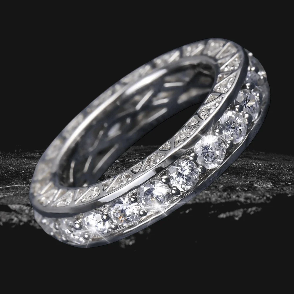 Portofino Rhodium Ring - Image 2