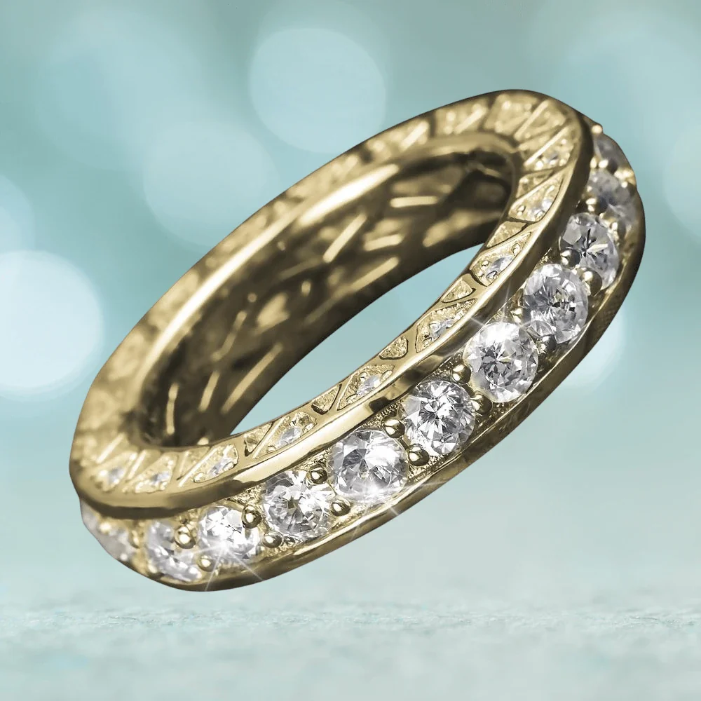 Portofino Yellow Gold Ring - Image 2