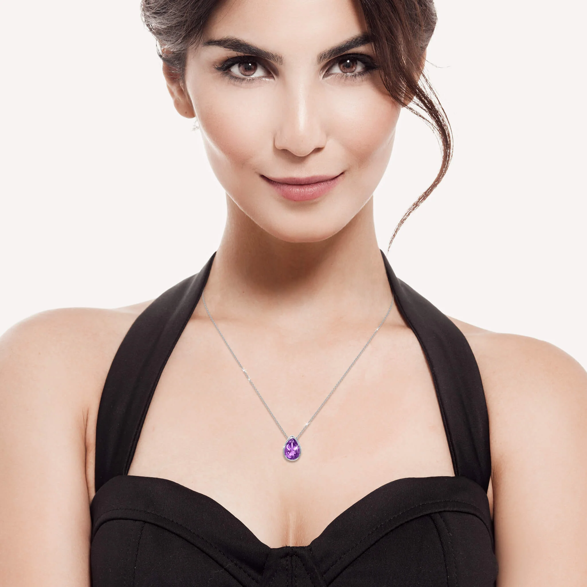 Prism Of Elegance Amethyst Pendant - Image 2