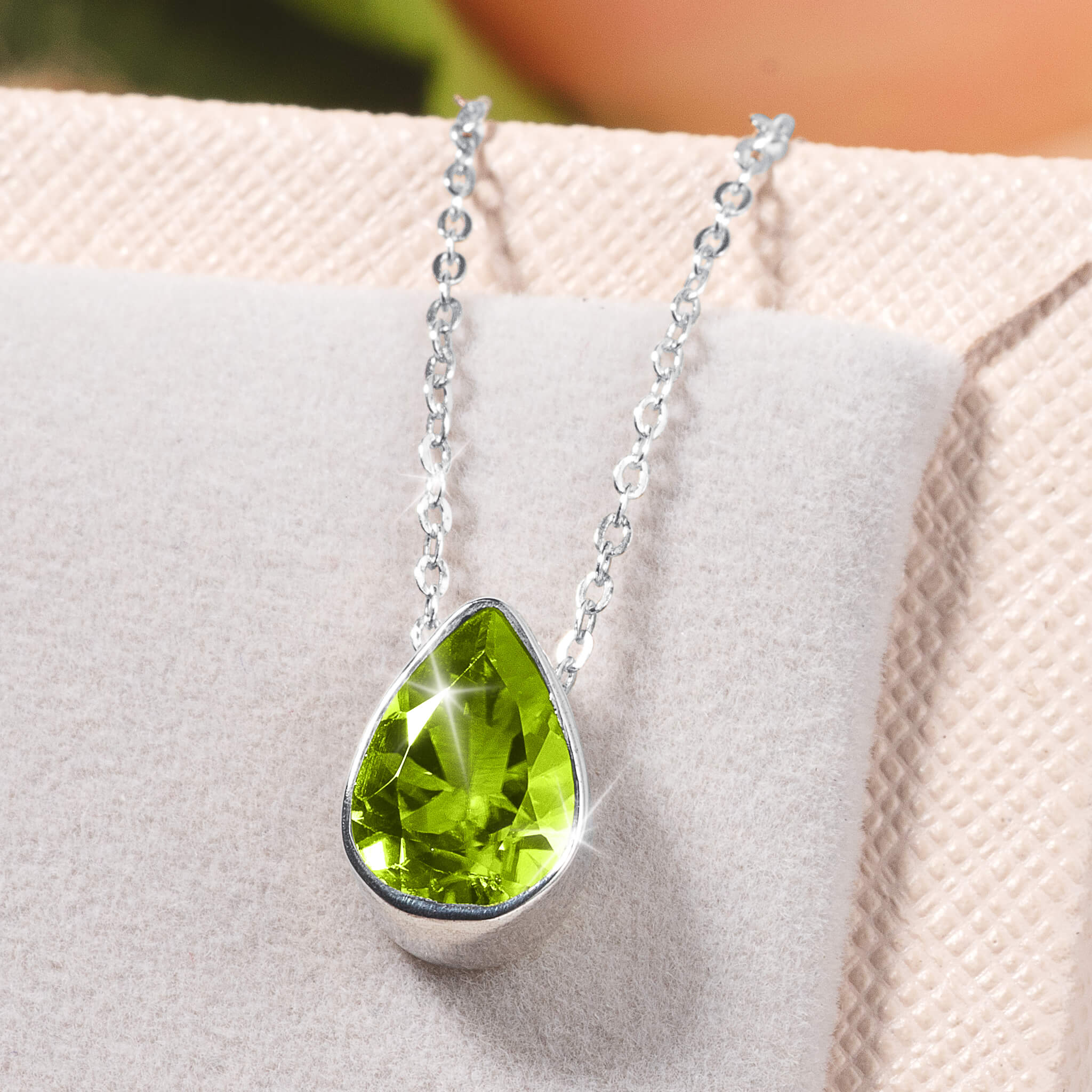 Prism Of Elegance Peridot Pendant - Image 2