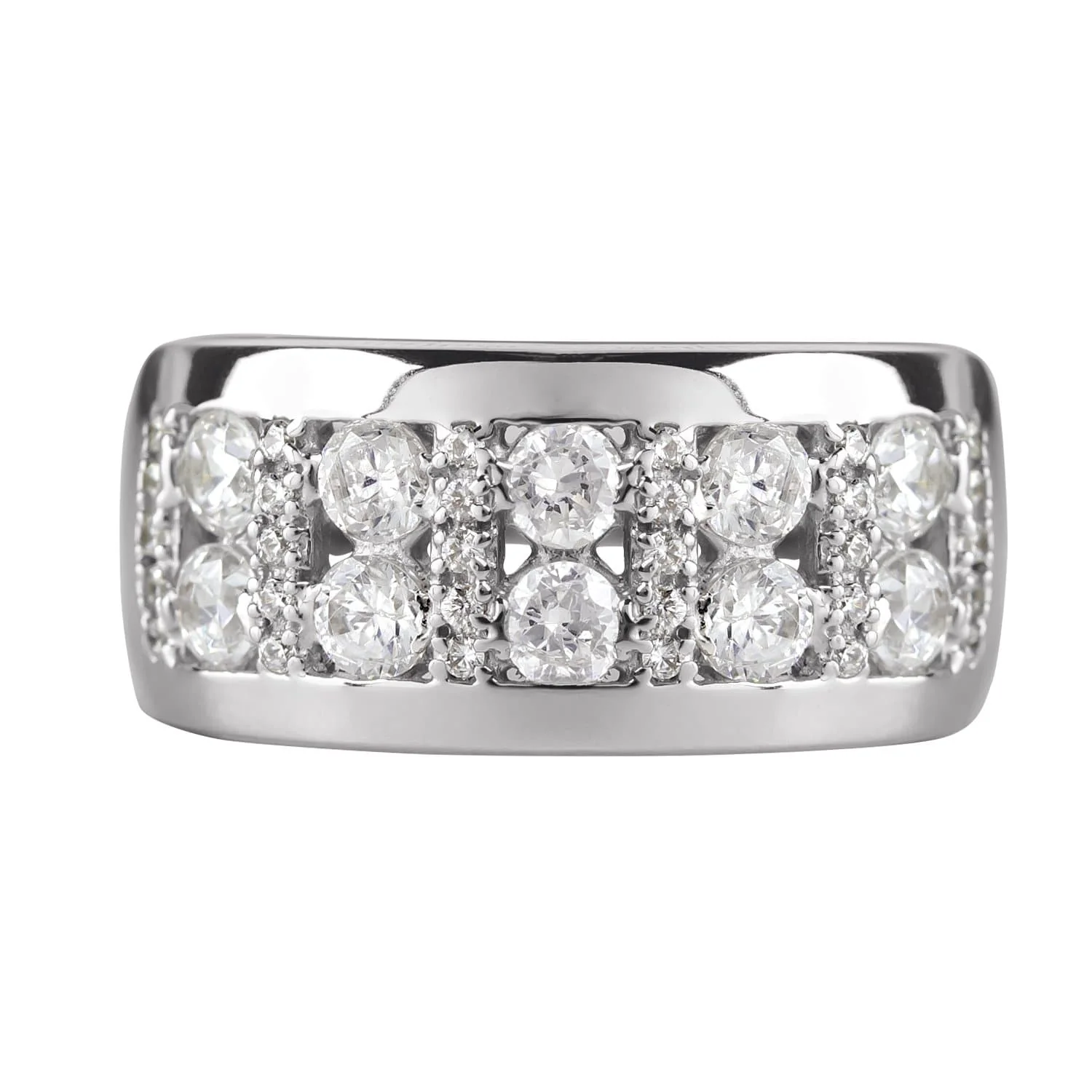 Promise Eternity Rhodium Ring - Image 3