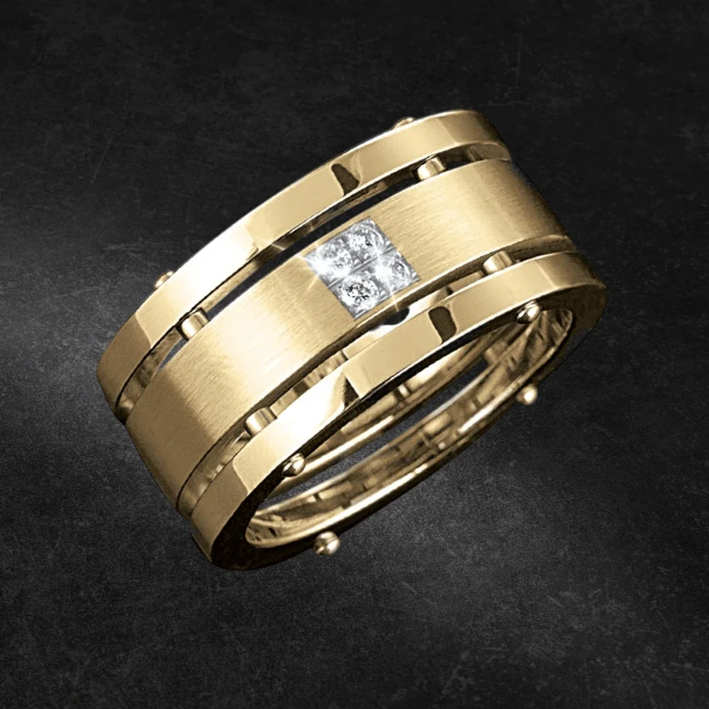 Quattro Ring Gold - Image 2