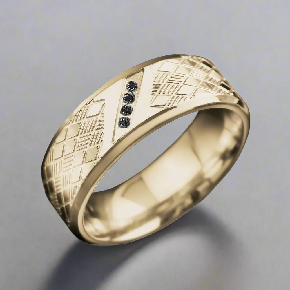 Rafferty Steel Ring - Image 2