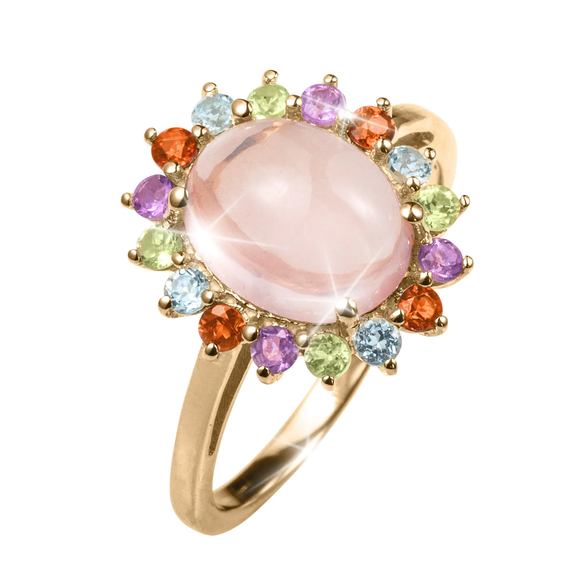 Rainbow Blushes Ring