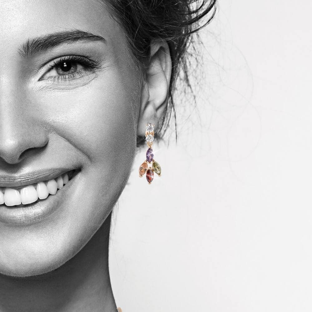 Rainbow Cocktail Earrings - Image 3