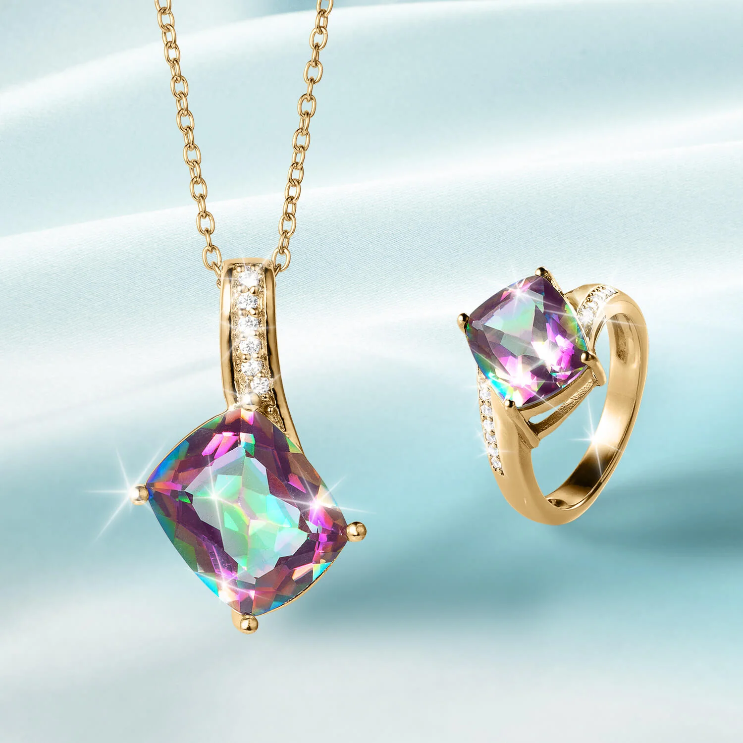 Rainbow Mystic Quartz Collection - Image 3