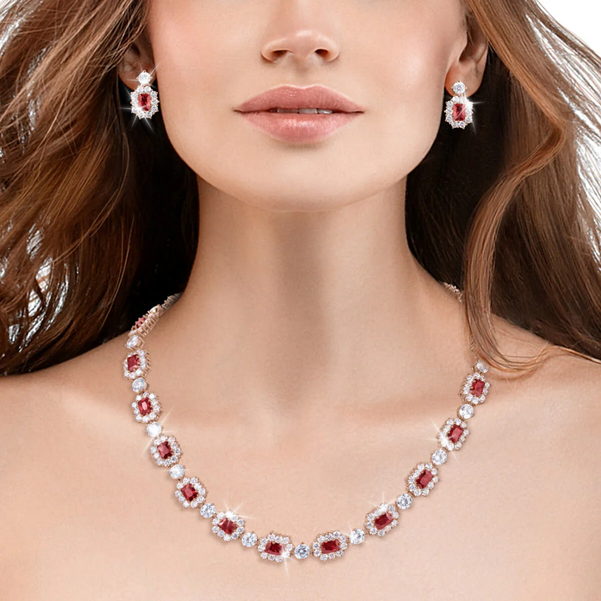 Regal Rosa Earrings - Image 3