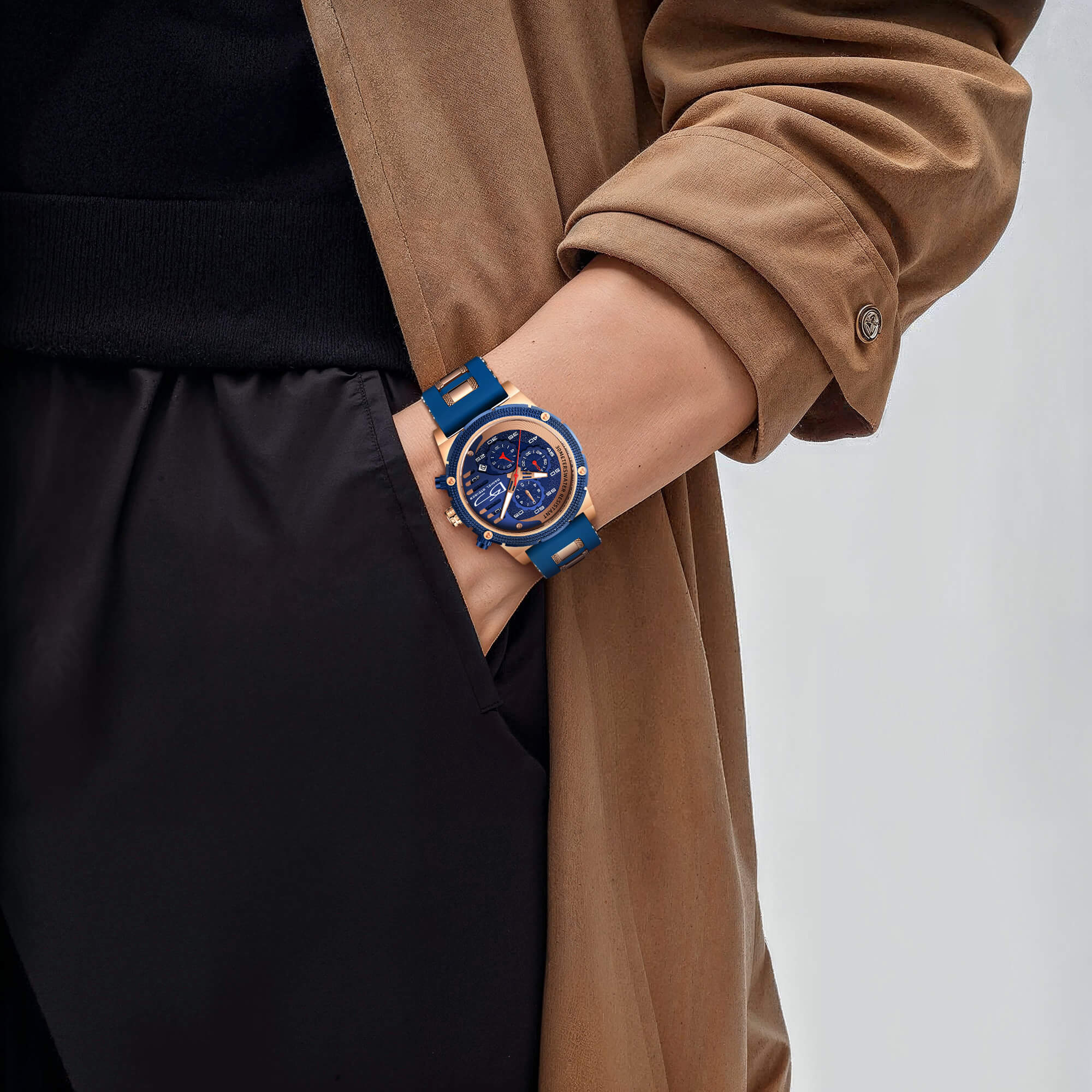 Renegade Blue Men's Watch - Image 6