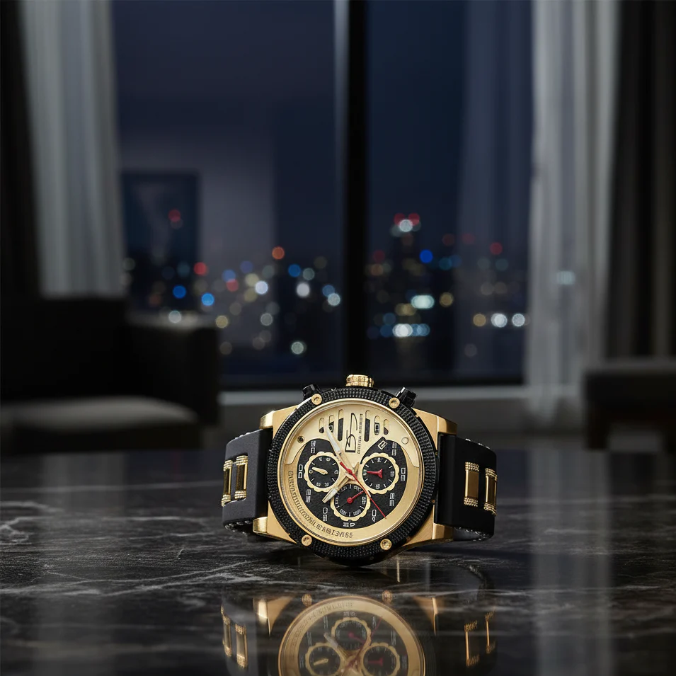 Renegade X Gold Men's Watch - Image 3