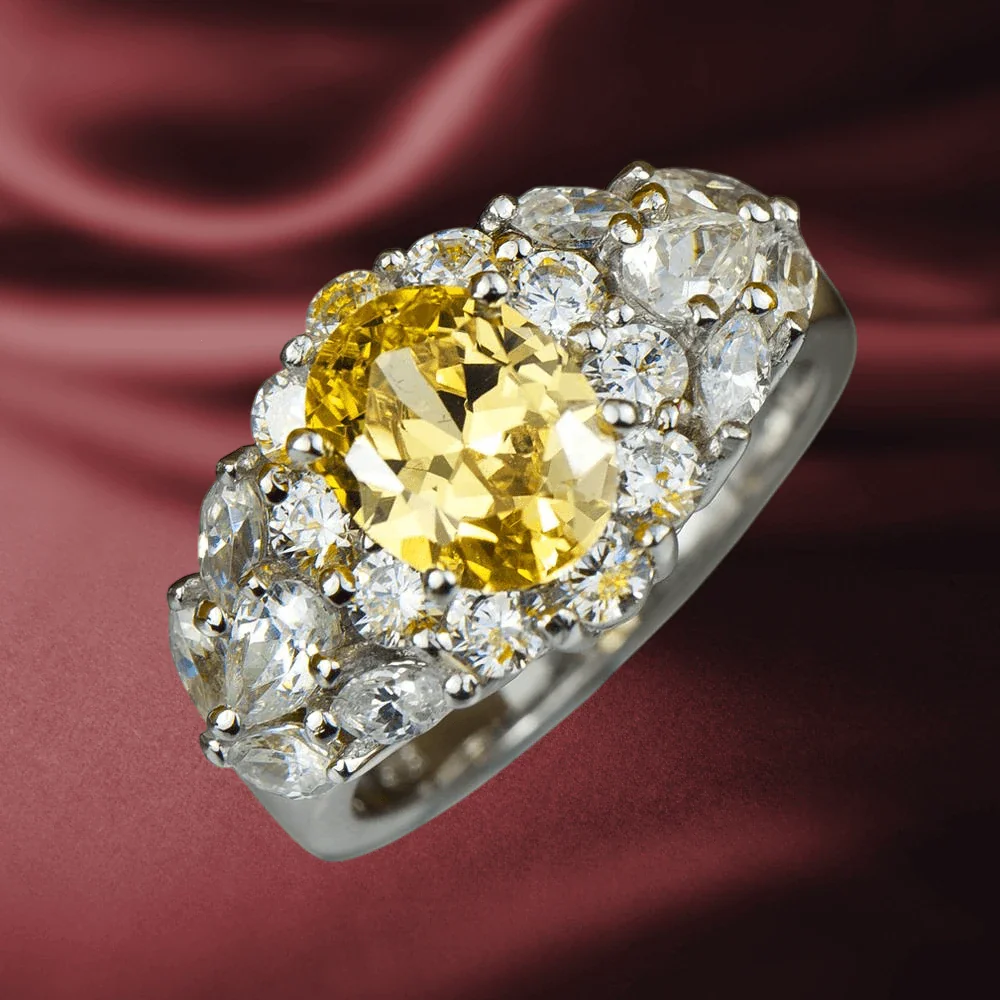 Rhodium Canaria Ring - Image 2
