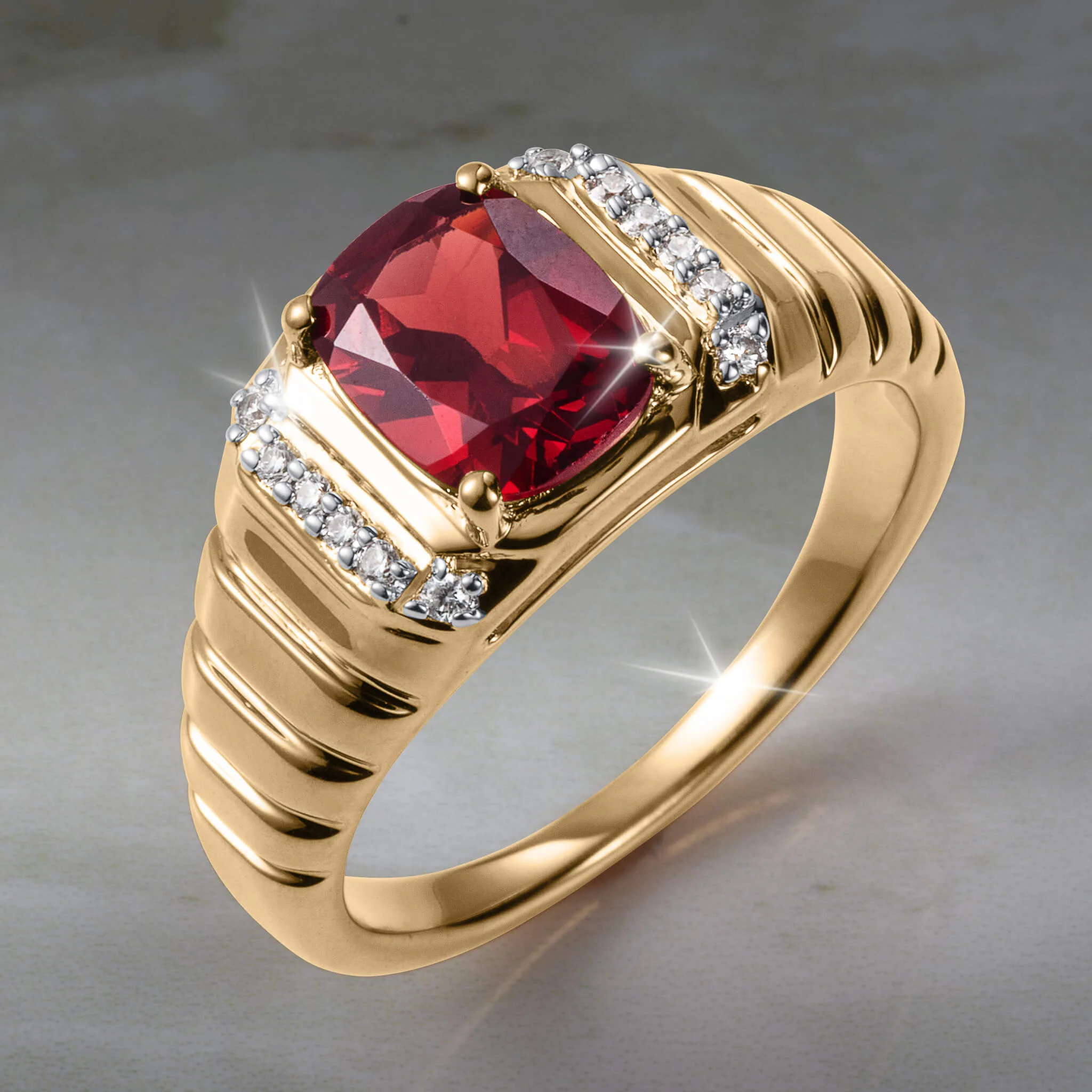 Rogue Garnet Ring - Image 2