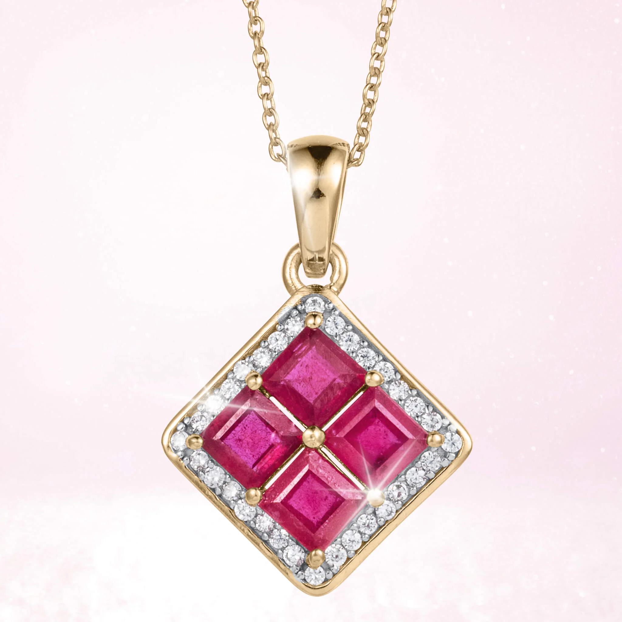 Rouge Lumiere Ruby Pendant - Image 2