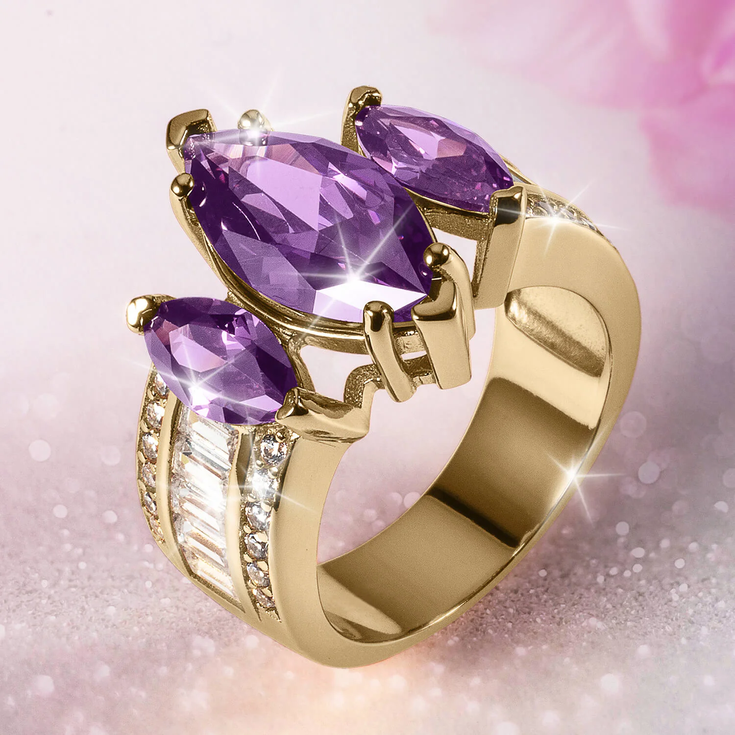 Royal Trilogy Ladies Ring - Image 2