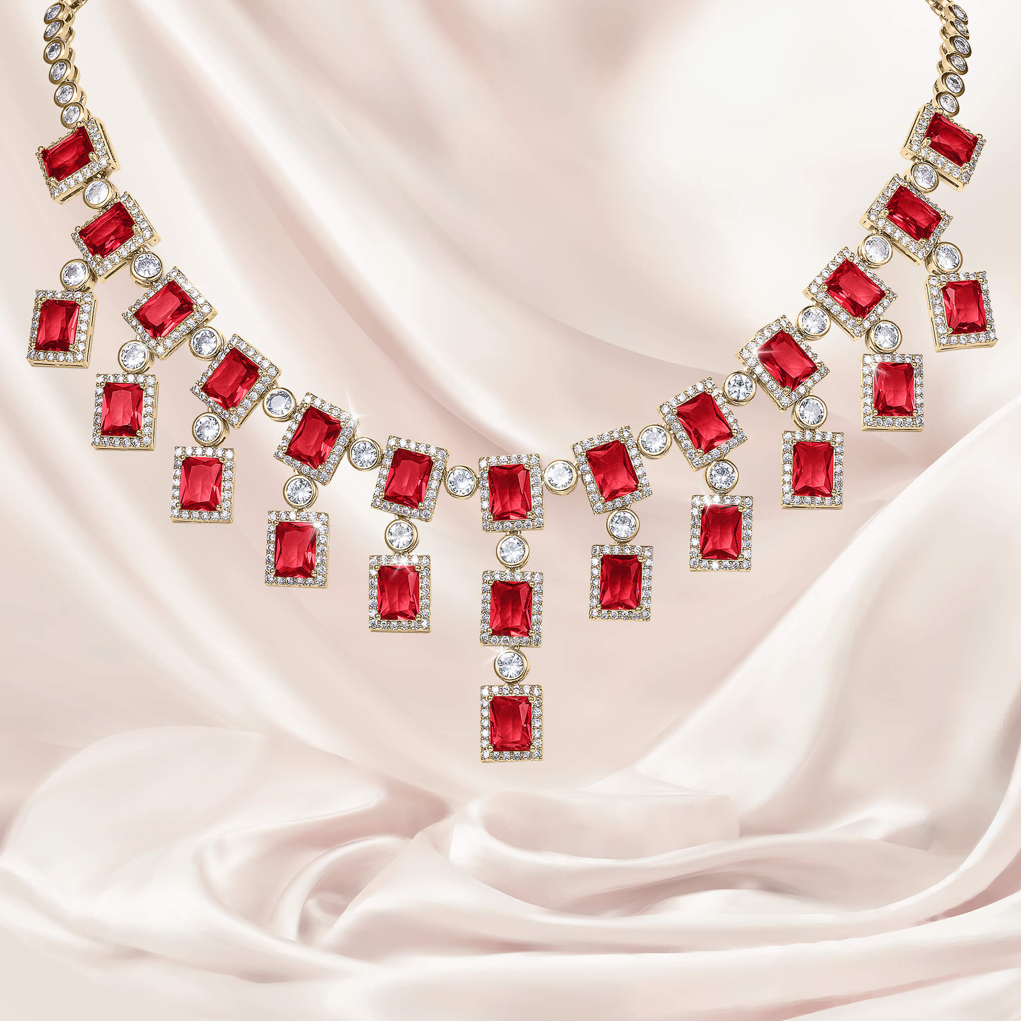 Royale Crimson Necklace - Image 2