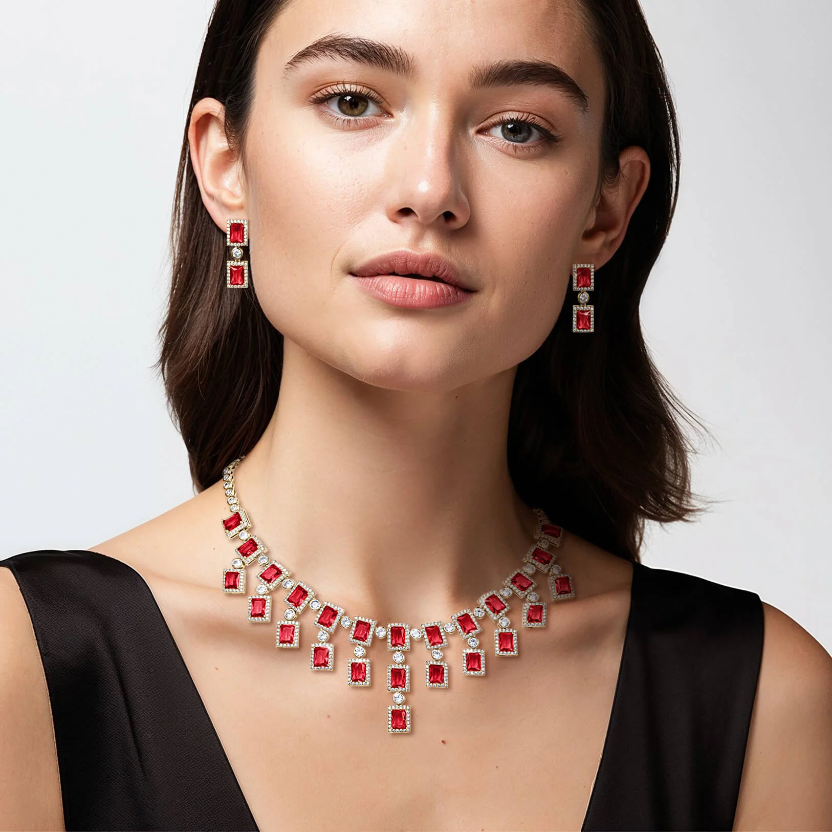 Royale Crimson Necklace - Image 4