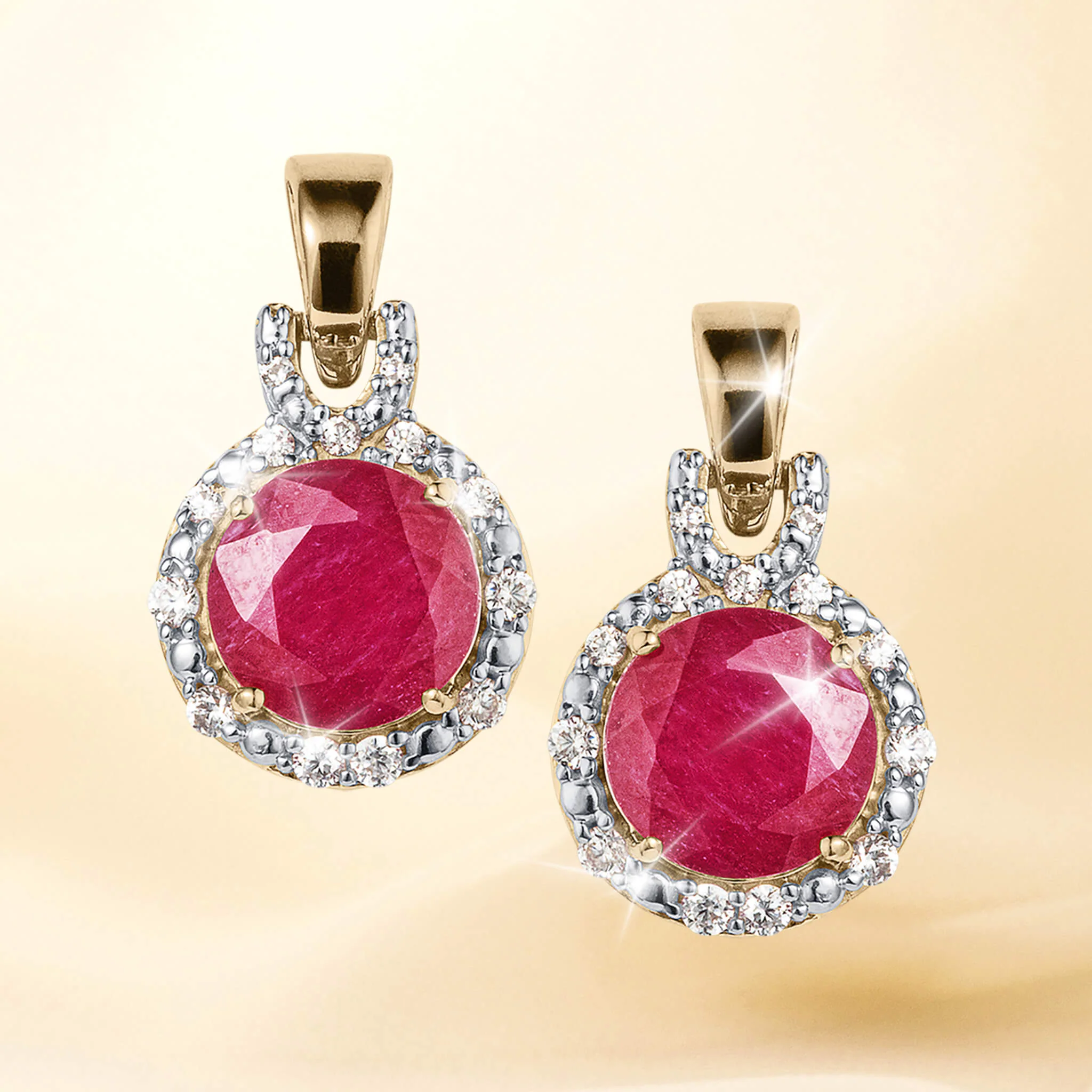 Ruby Delight Earrings - Image 4