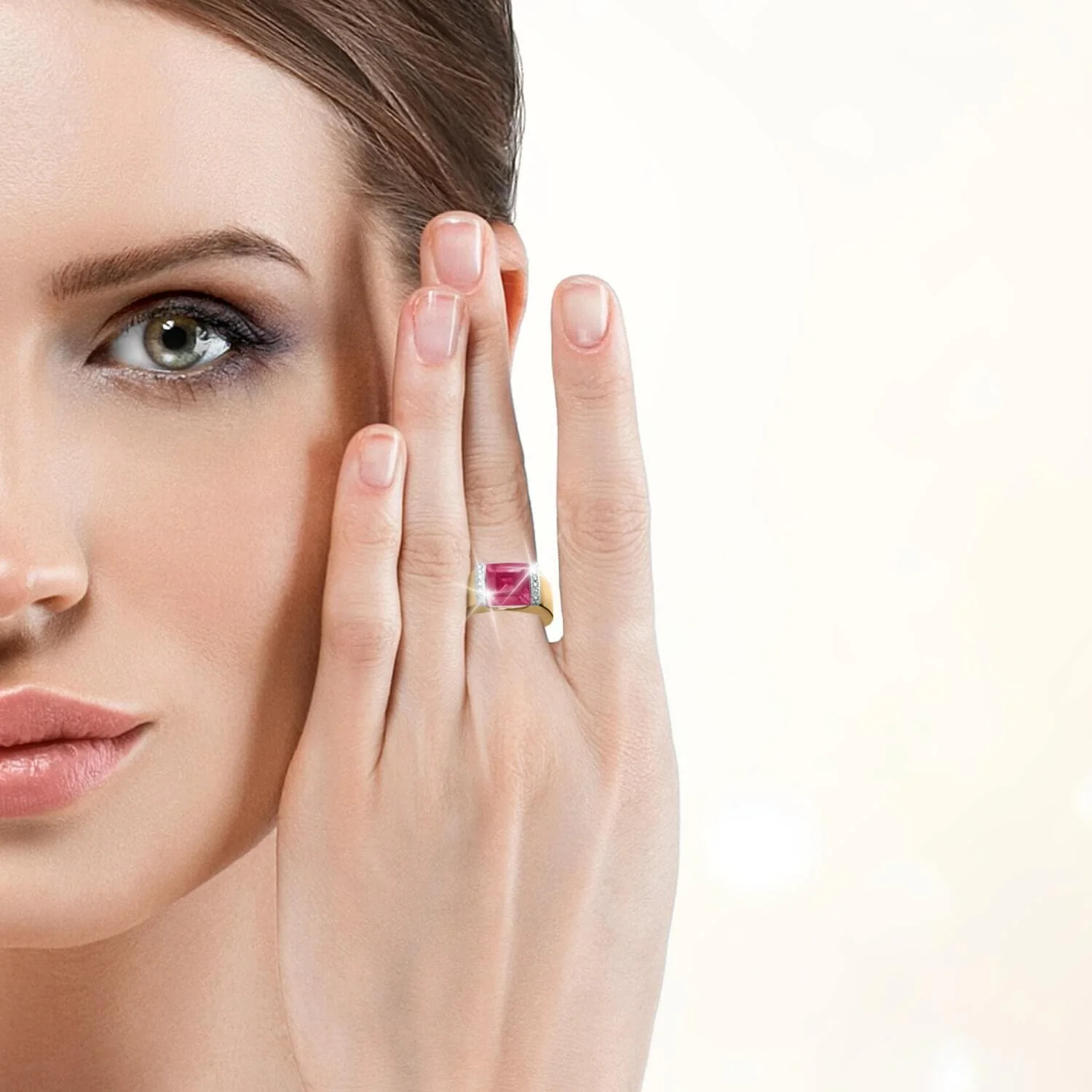 Ruby Paradise Ring - Image 2