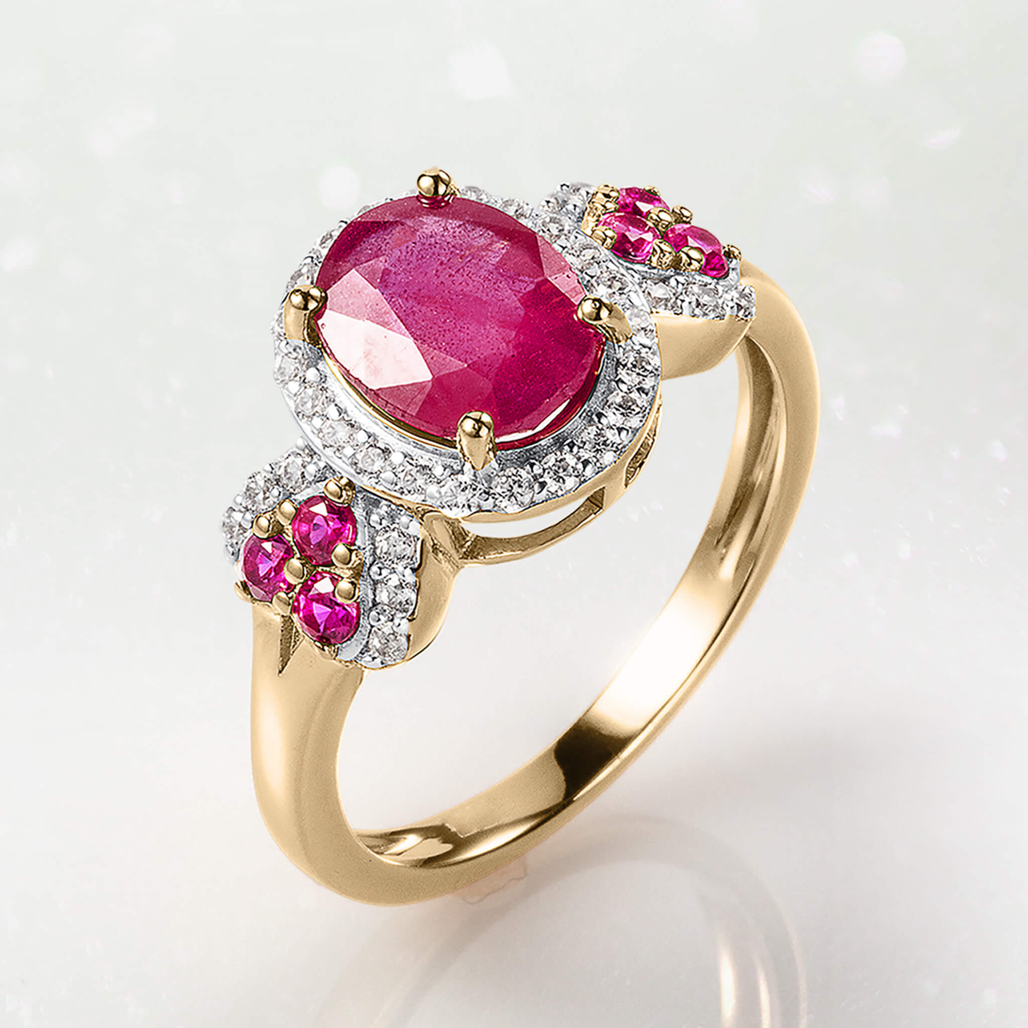 Ruby Romance Ring - Image 2