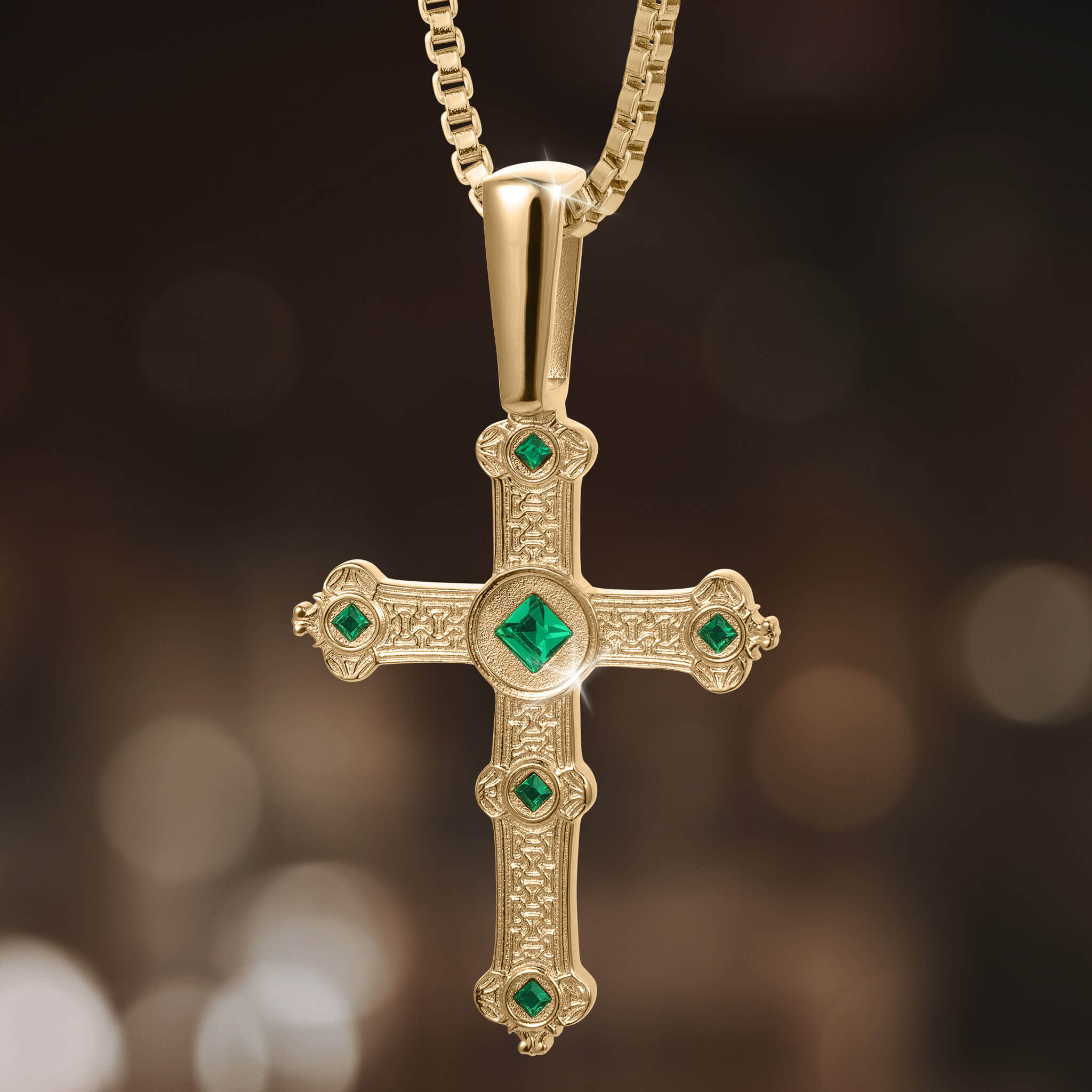 Sentinel Cross Pendant - Image 2