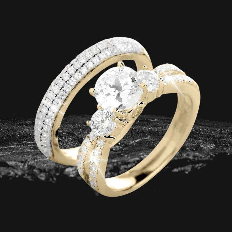 Serenade Duo Bridal Ring - Image 2