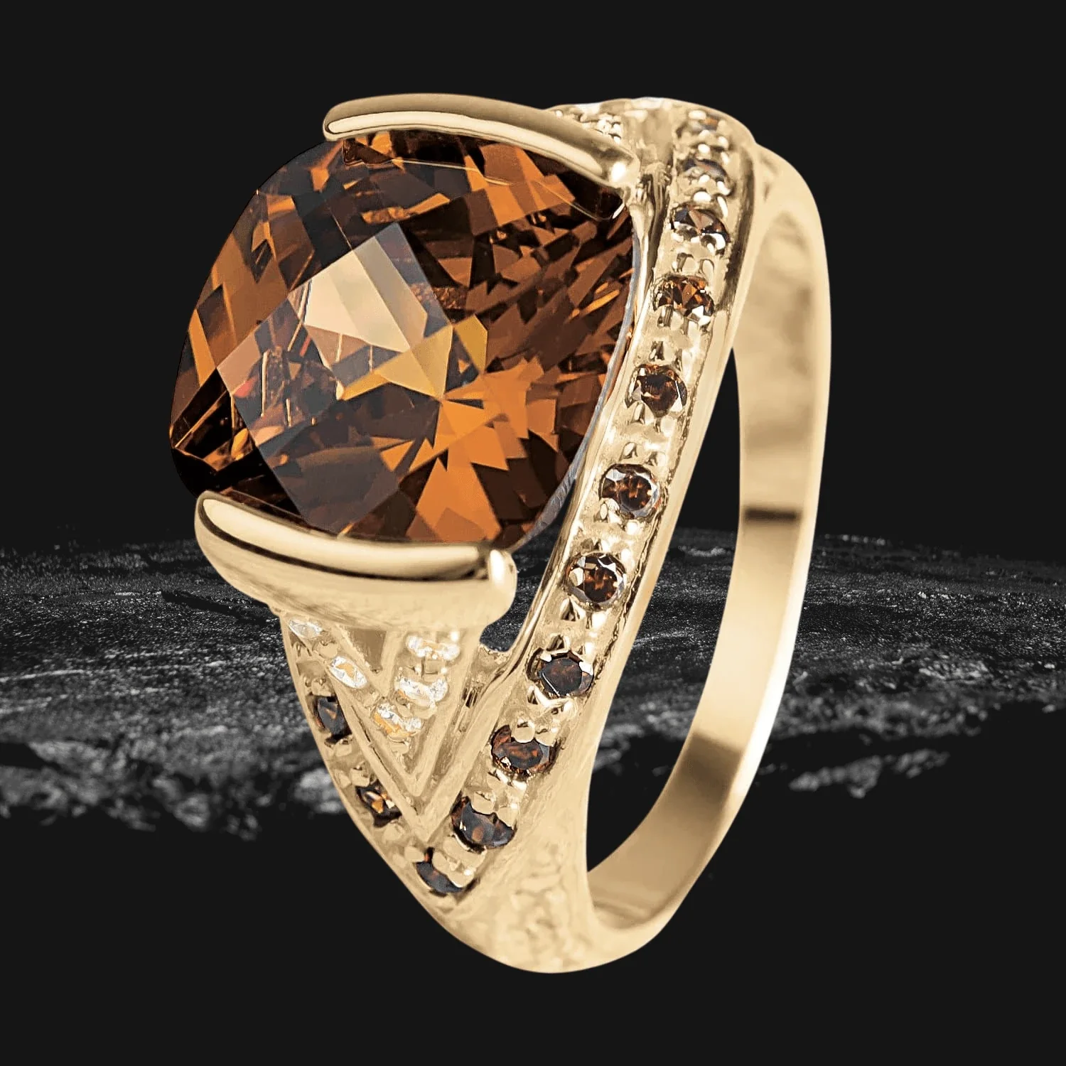 Sienna Coffee Ring - Image 2
