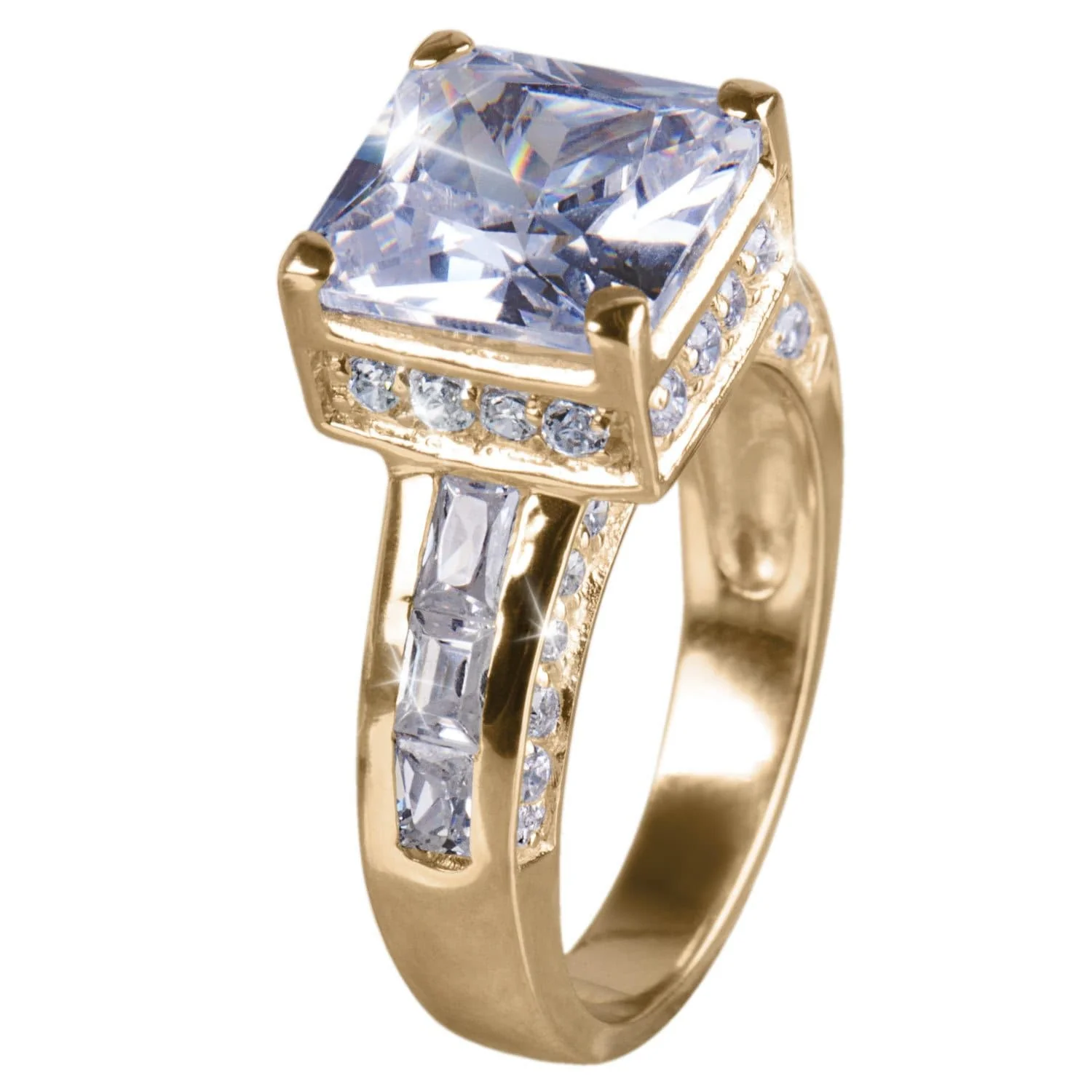 Silver Screen Glamor Ring