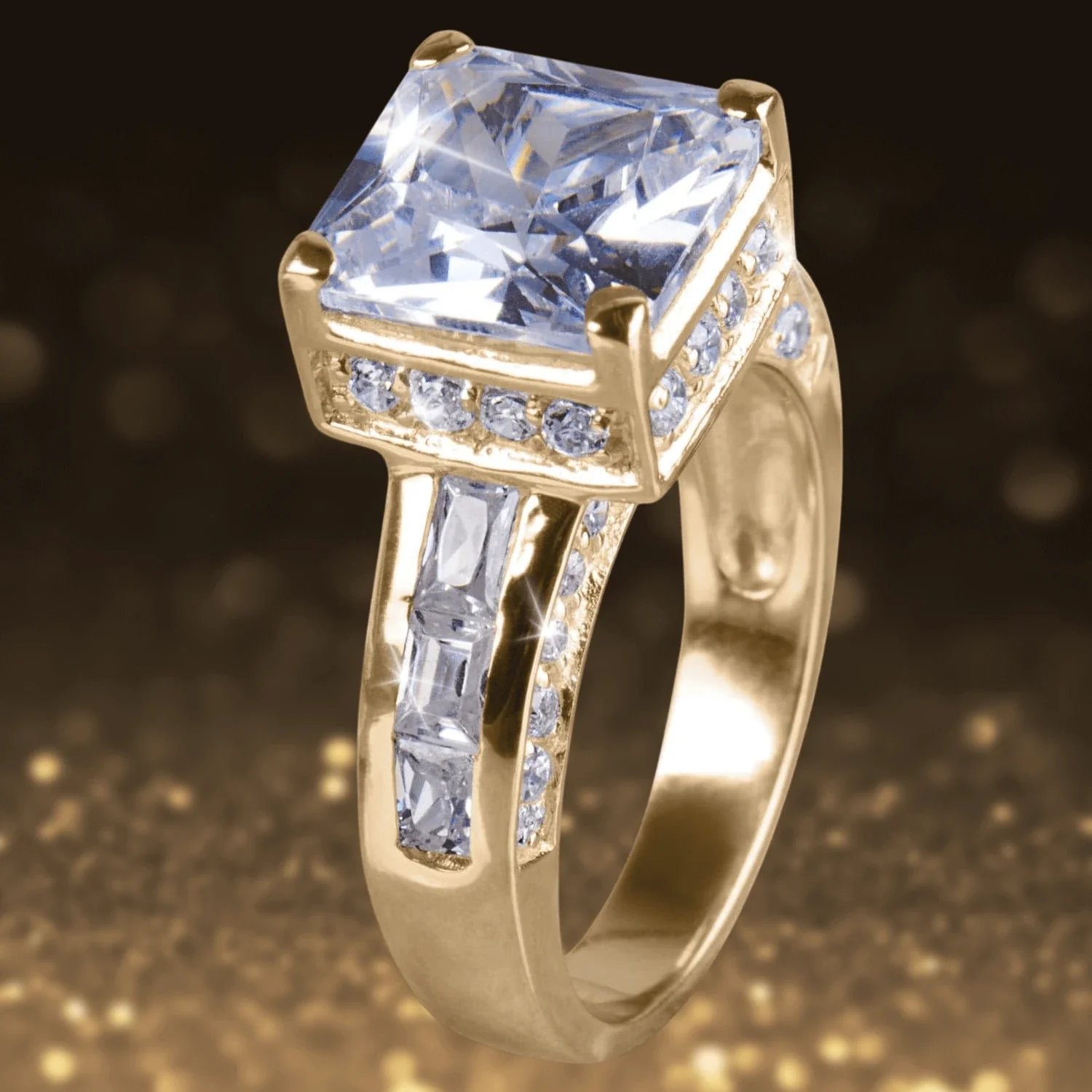 Silver Screen Glamor Ring - Image 2