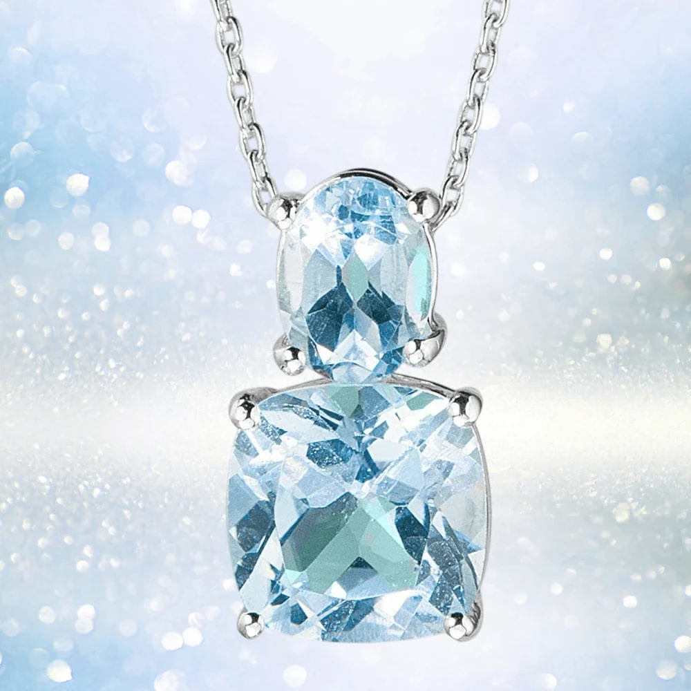 Sky Topaz Pendant - Image 2
