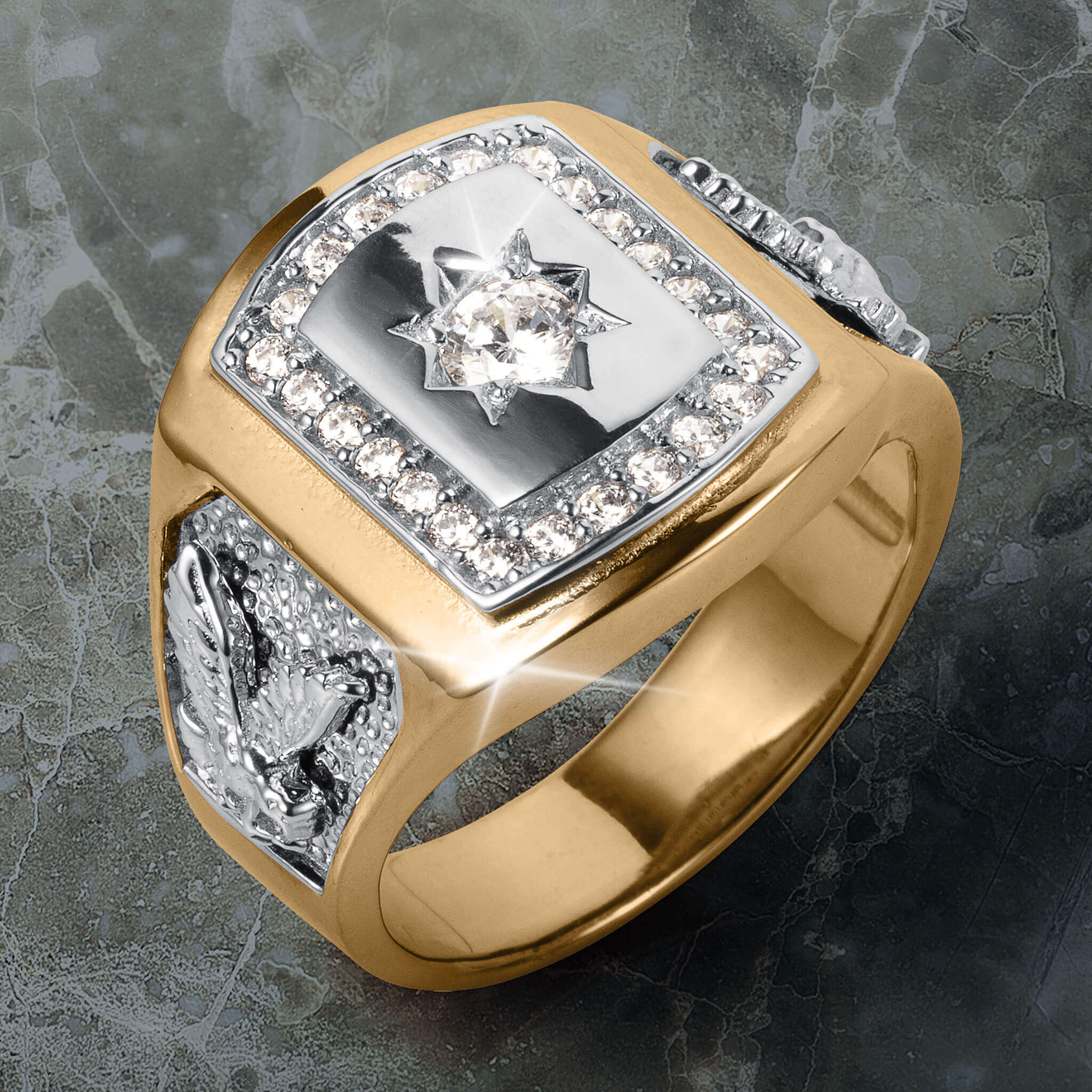 Soaring Star Men's Ring - Image 2
