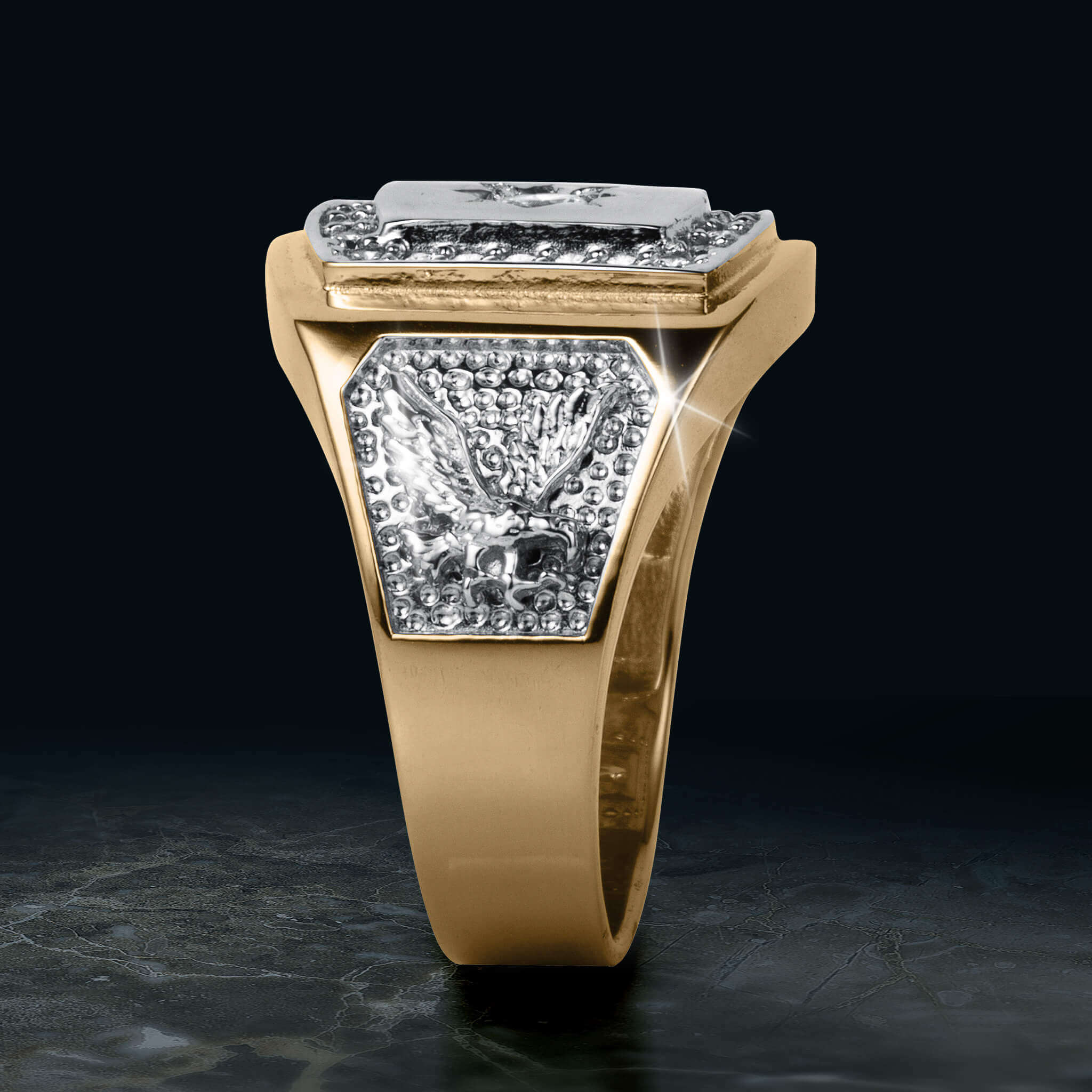 Soaring Star Men's Ring - Image 3