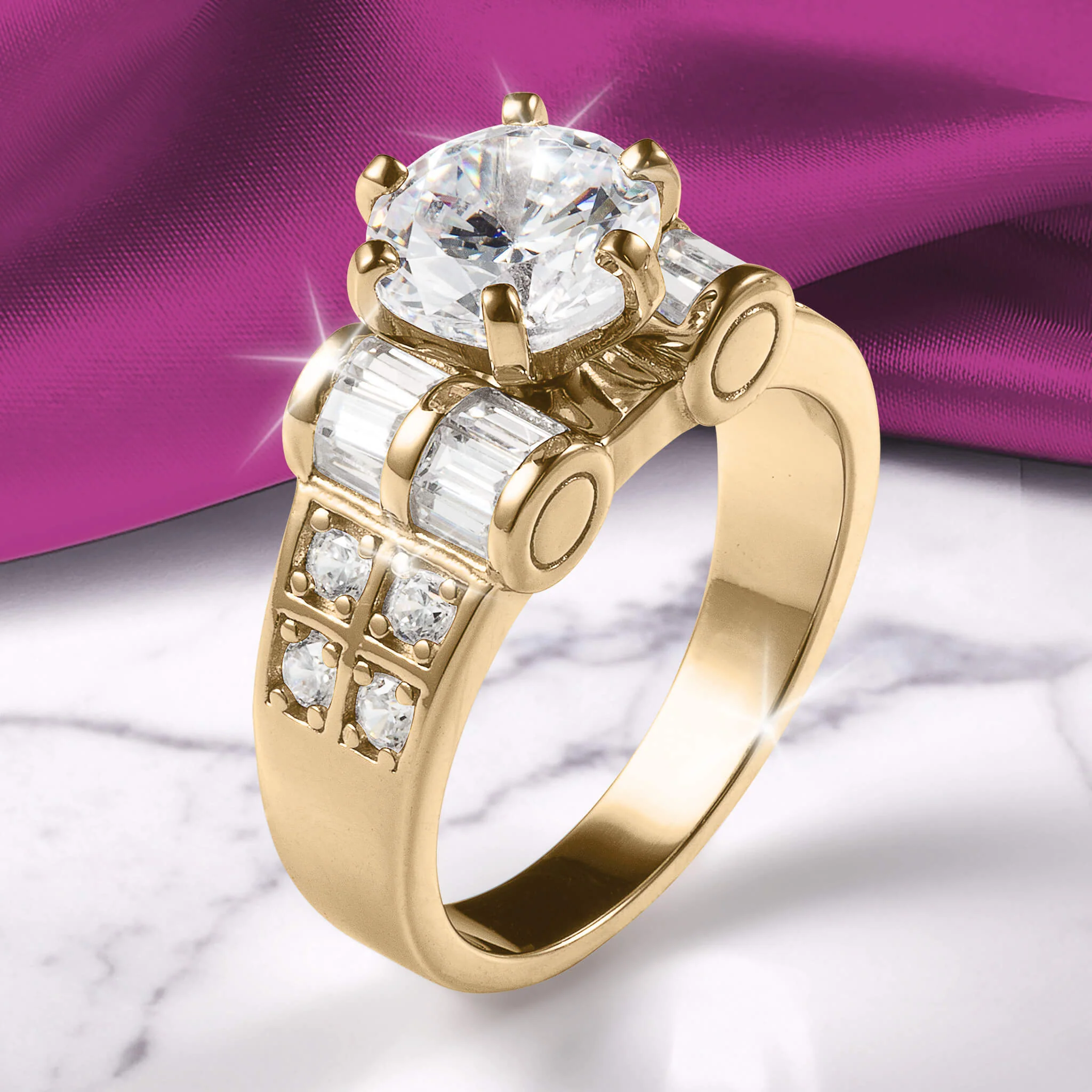 Solstice Embrace Ladies Ring - Image 2
