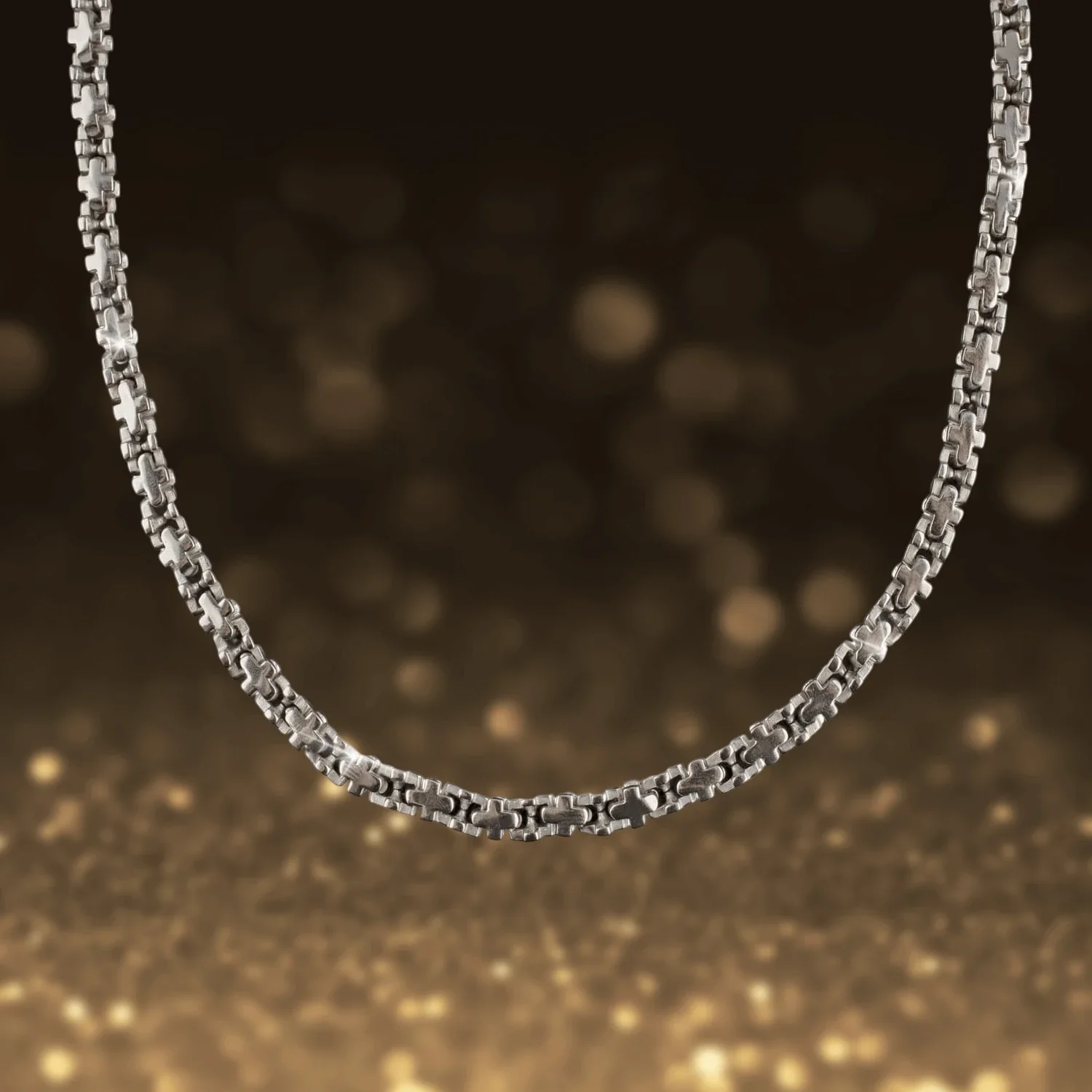 Stanford Men's Steel Necklace - Image 2