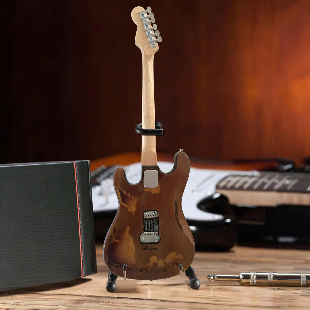 Stevie Ray Vaughan Distressed Fender Strat Guitar Model - Image 4