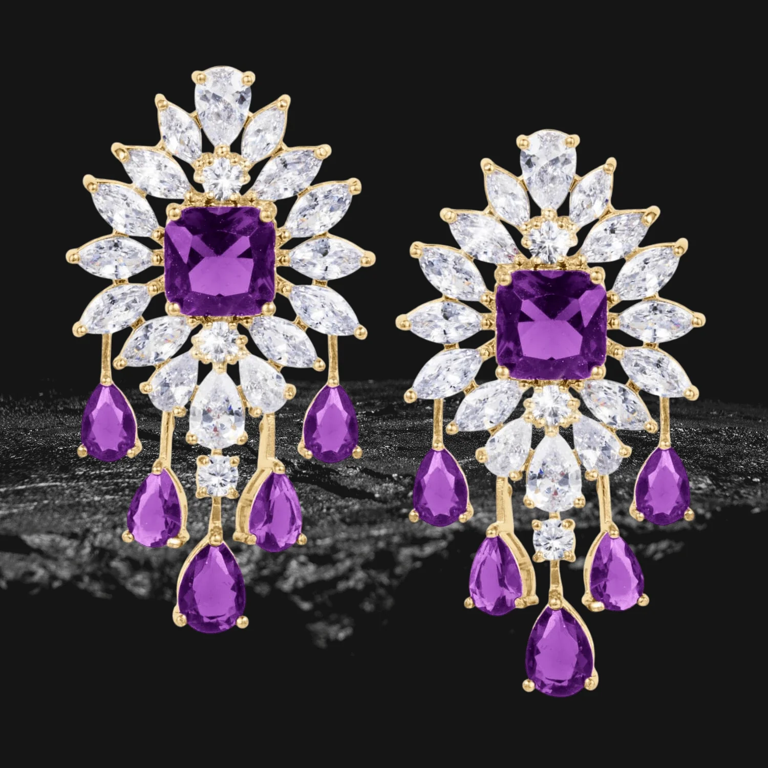 Stormy Haze Earrings - Image 2