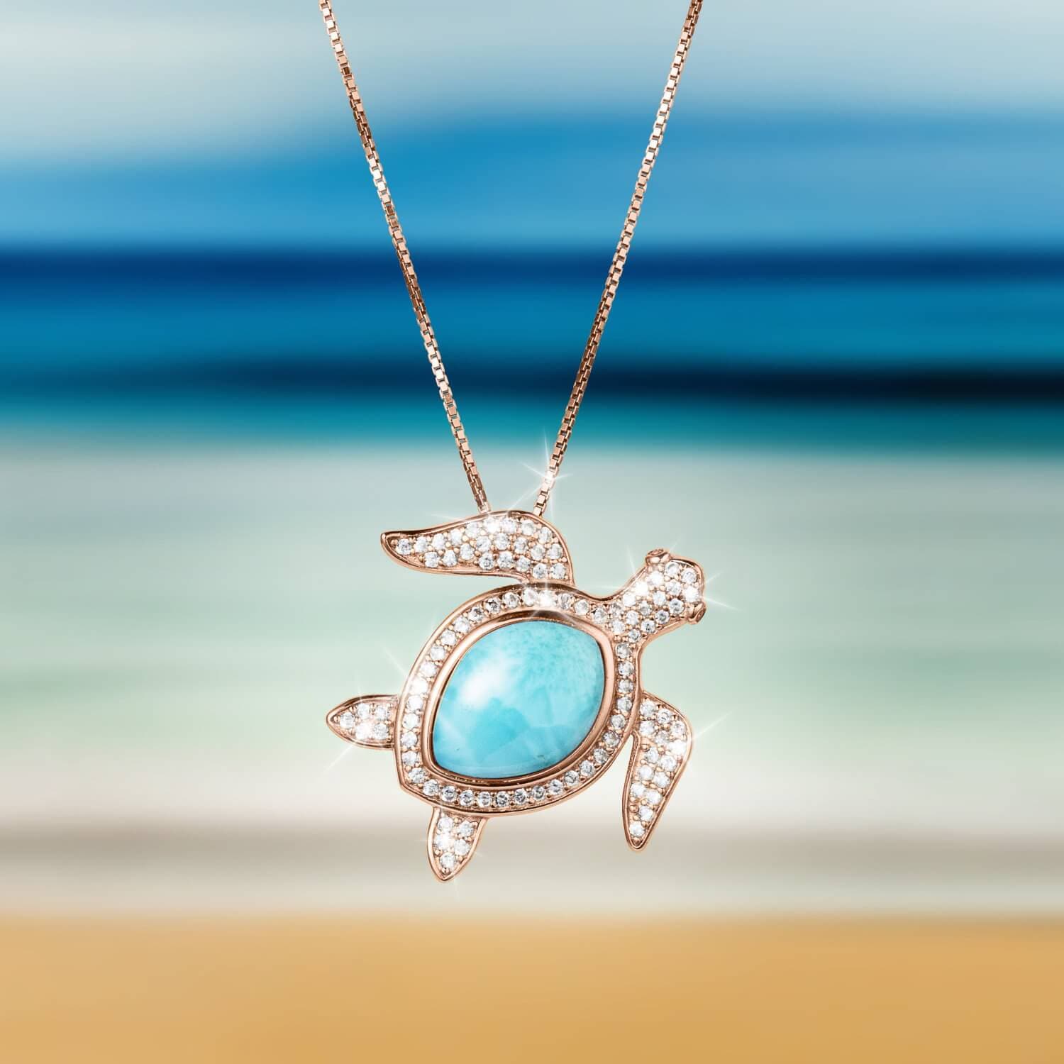 Summertide Turtle Pendant - Image 2
