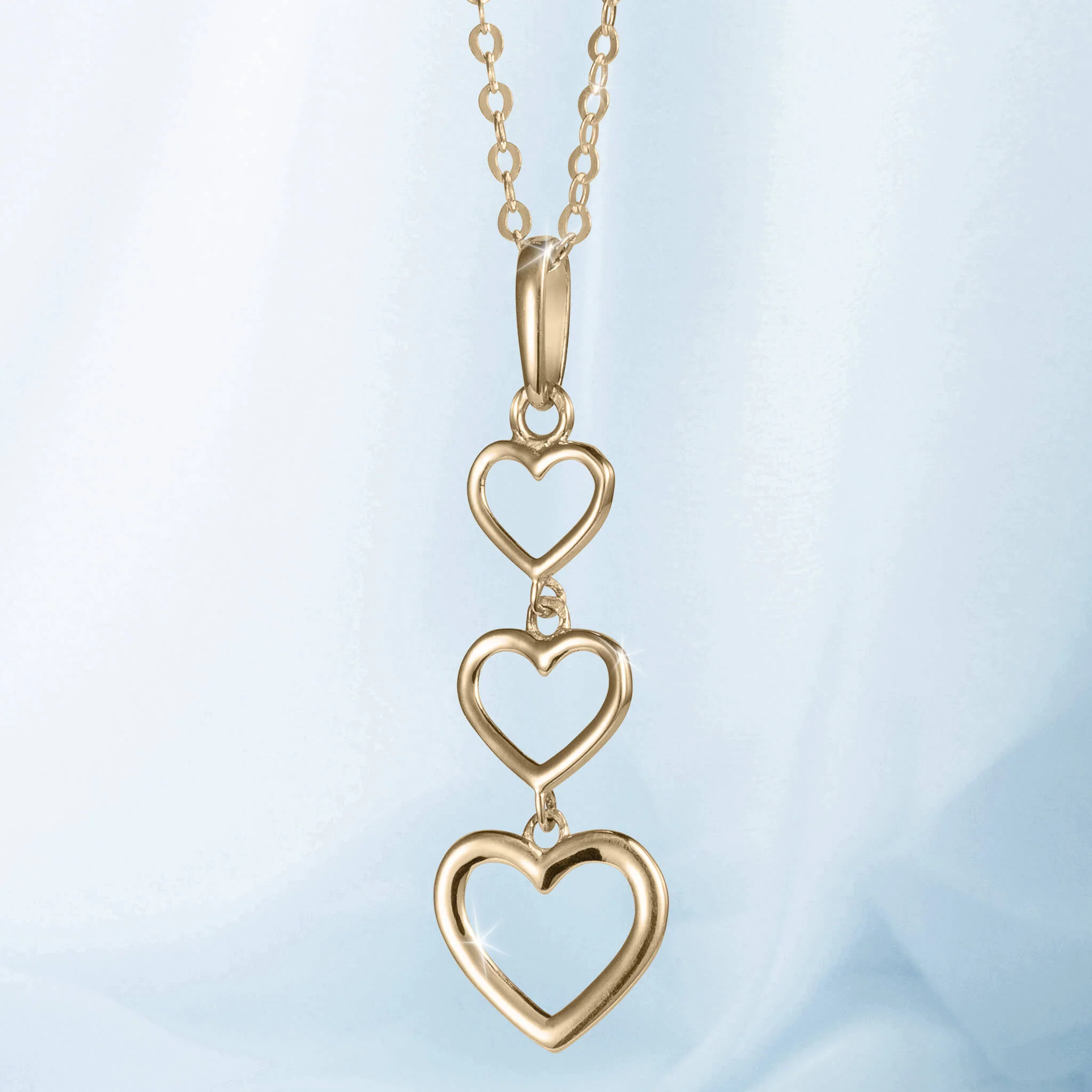 Tesoro Vero Trilogy Heart Pendant - Image 2