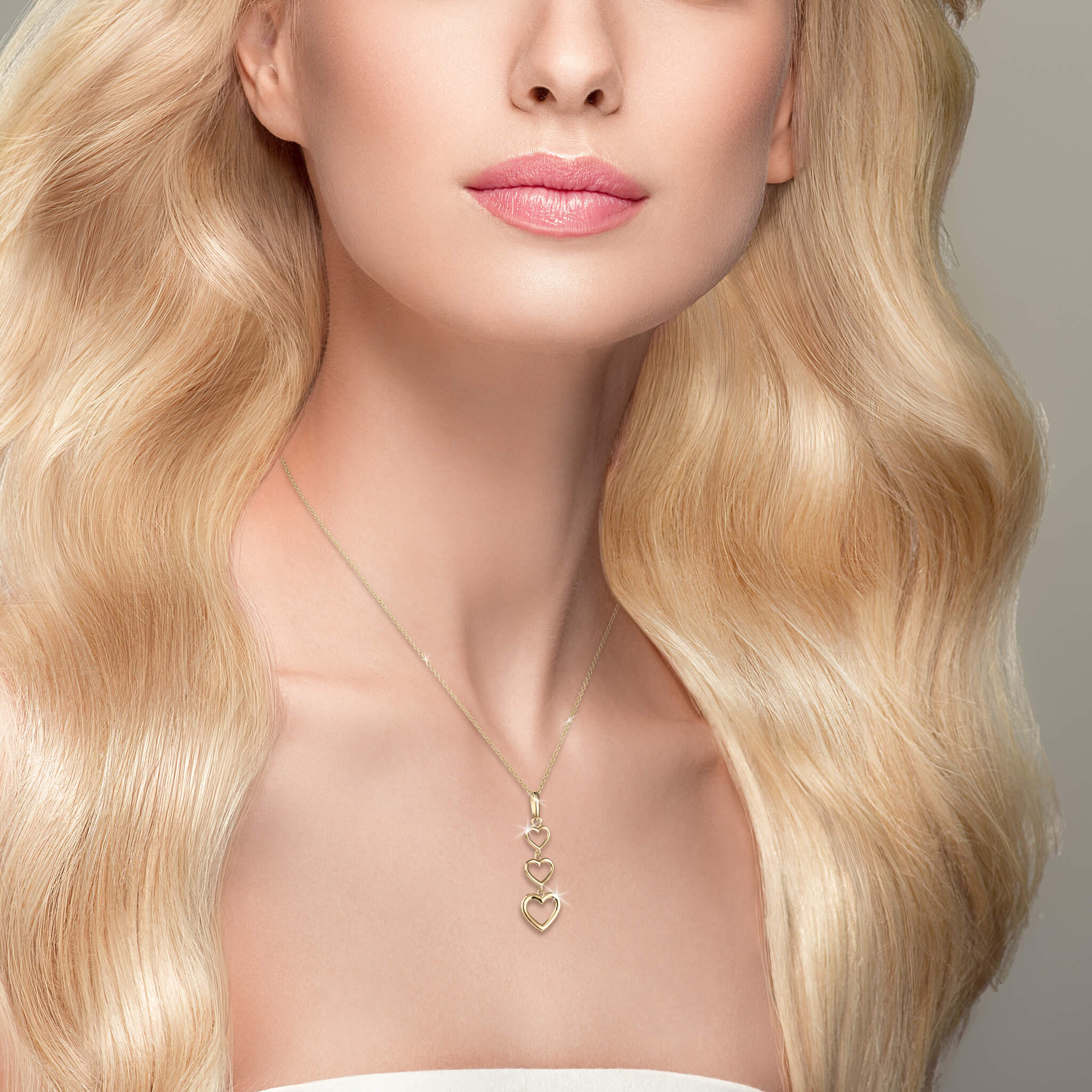 Tesoro Vero Trilogy Heart Pendant - Image 3