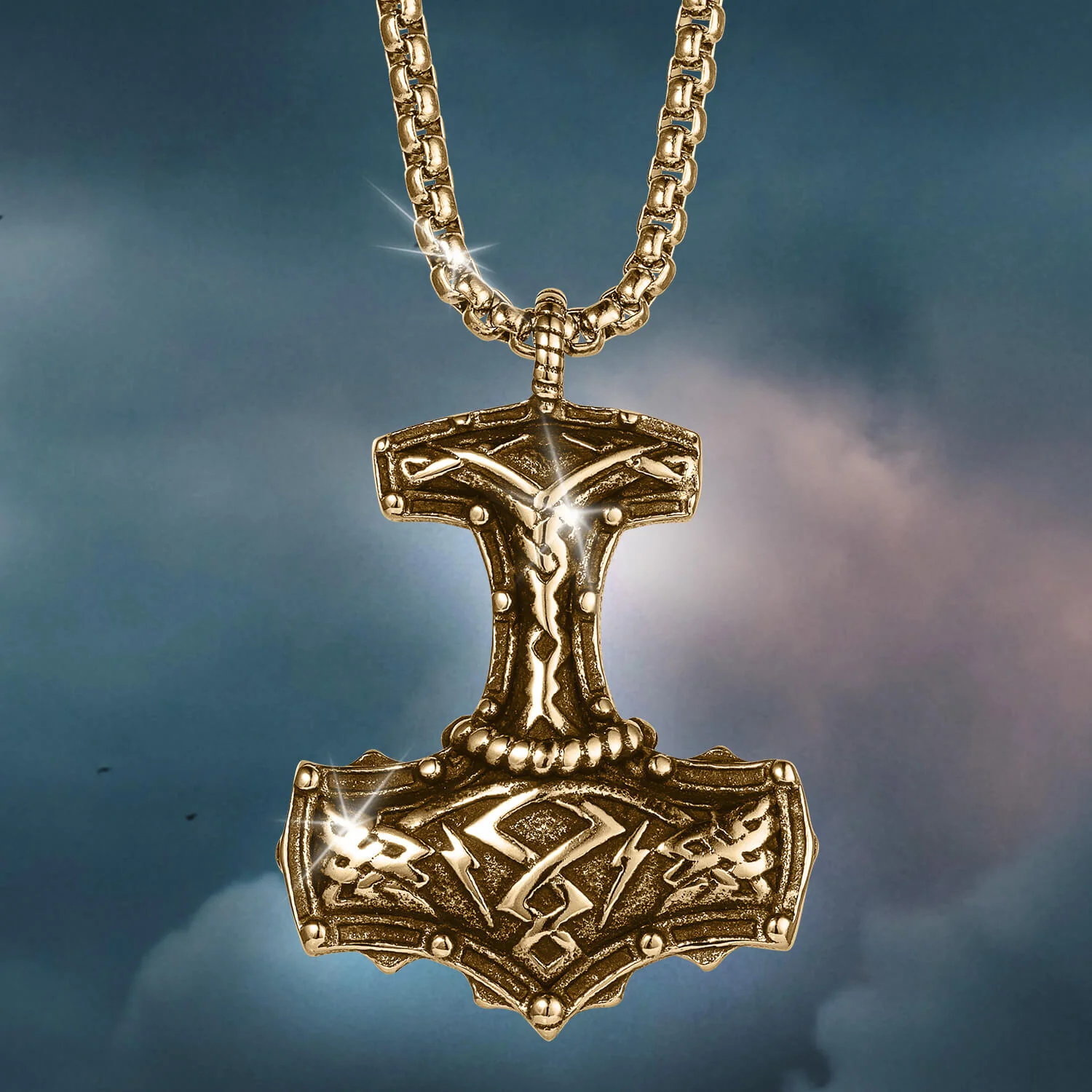 Thor Hammer Pendant - Image 2