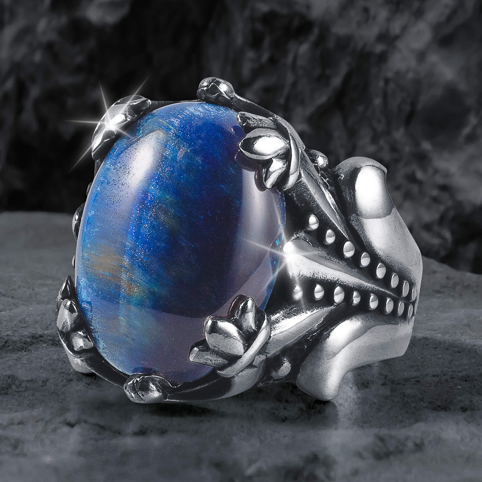 Tiger’s Gaze Men’s Ring - Image 2