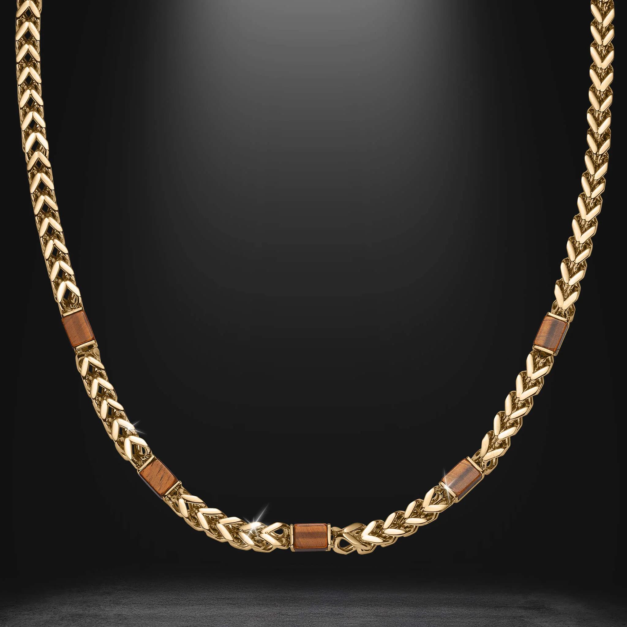 Tiger's Strength Foxtail Necklace - Image 2