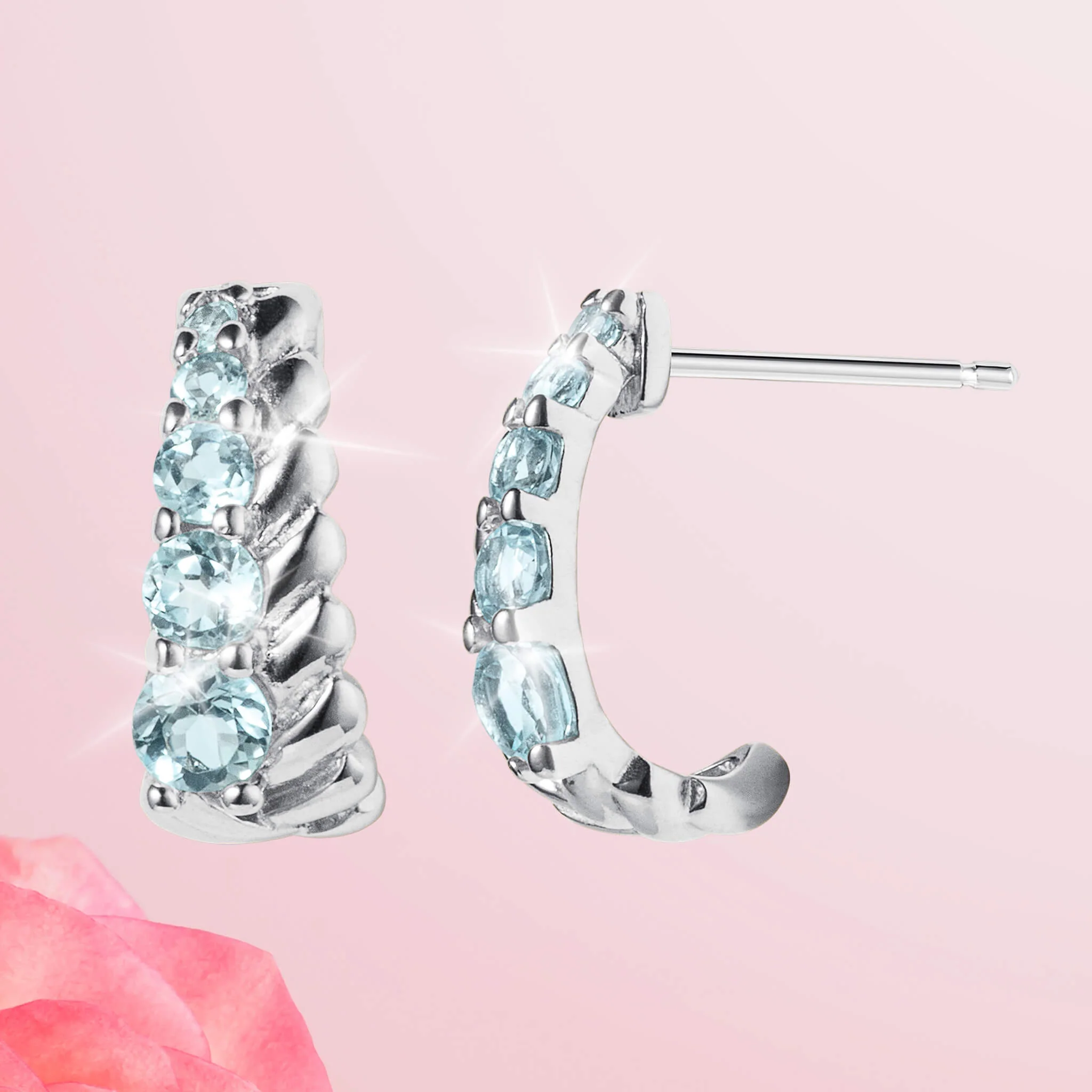 Timeless J-hoop Earrings - Image 2