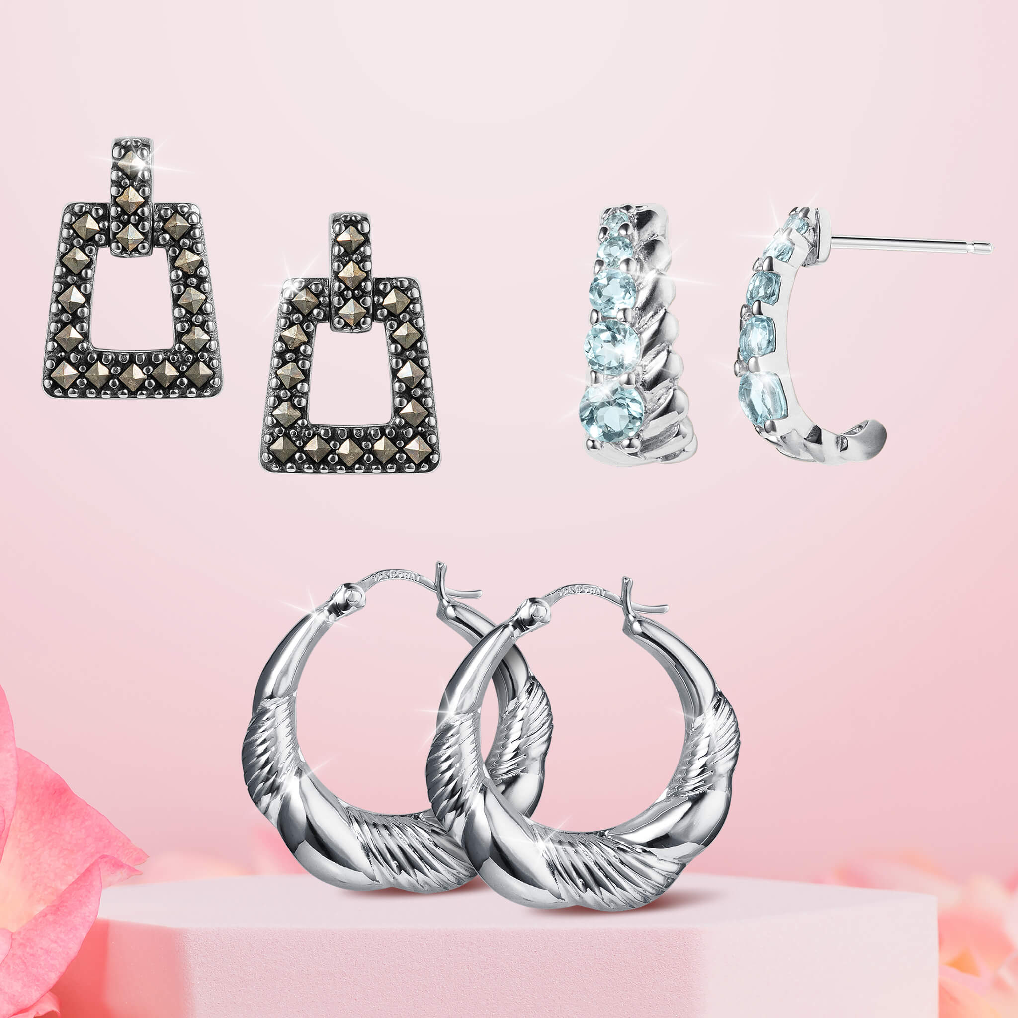Timeless Trio Earrings - Pick Any Two - Image 2
