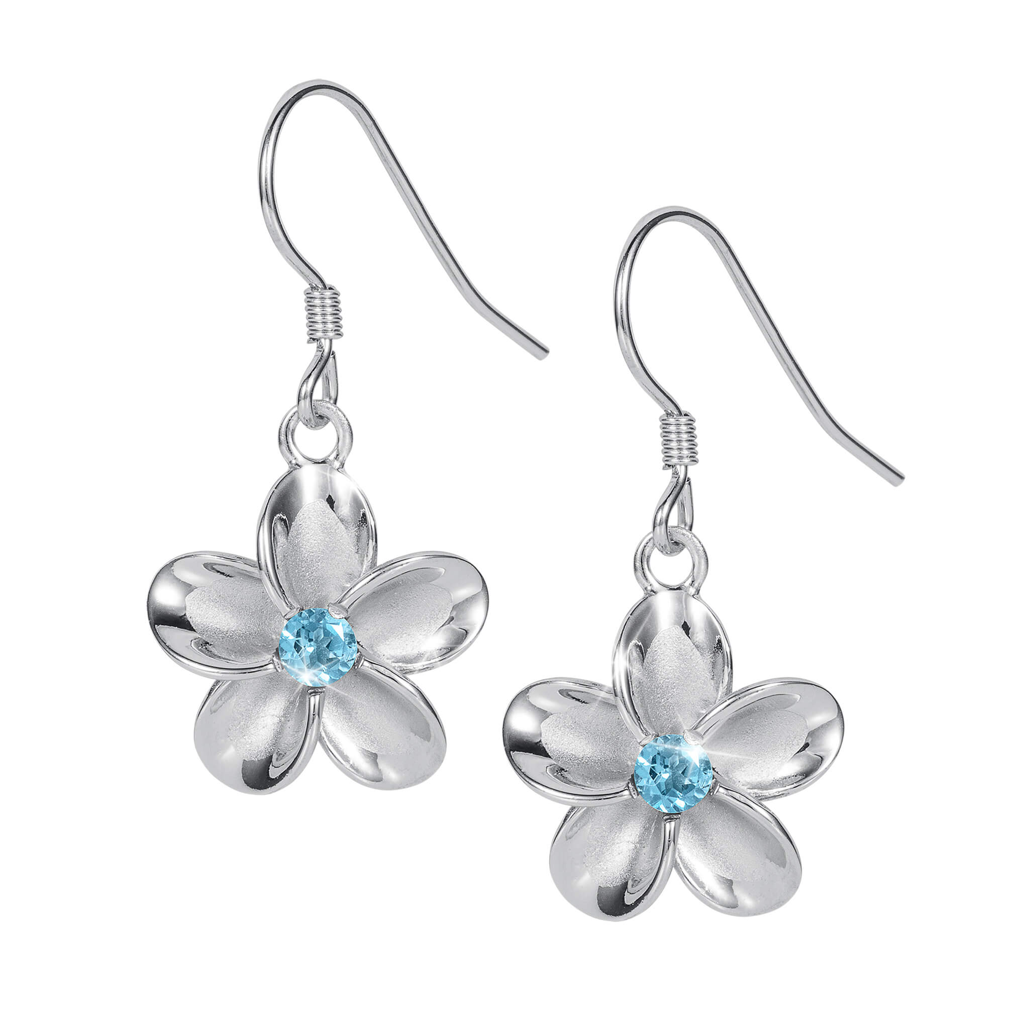 Topaz Blossom Earrings