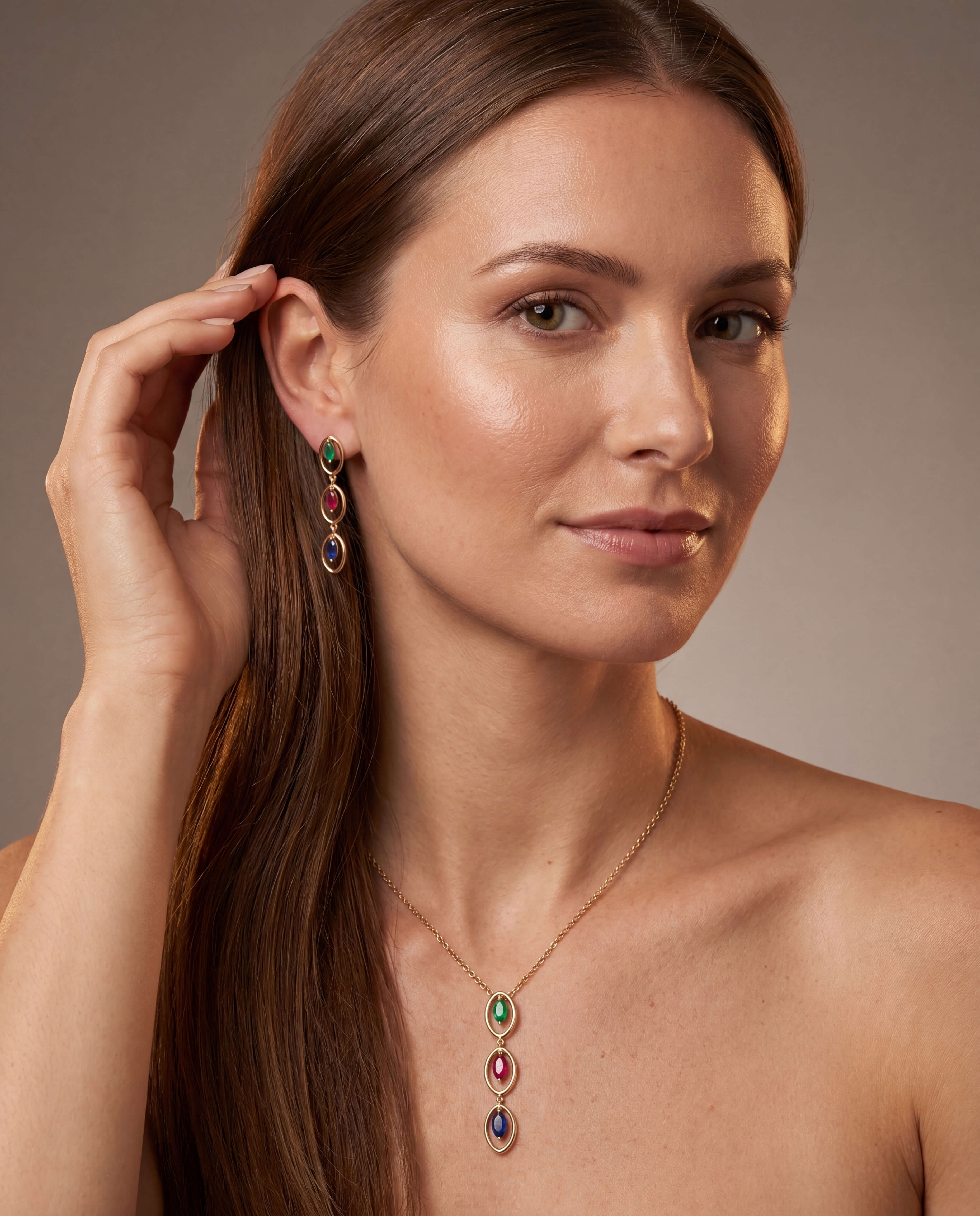 Trinity Royale Earrings - Image 3