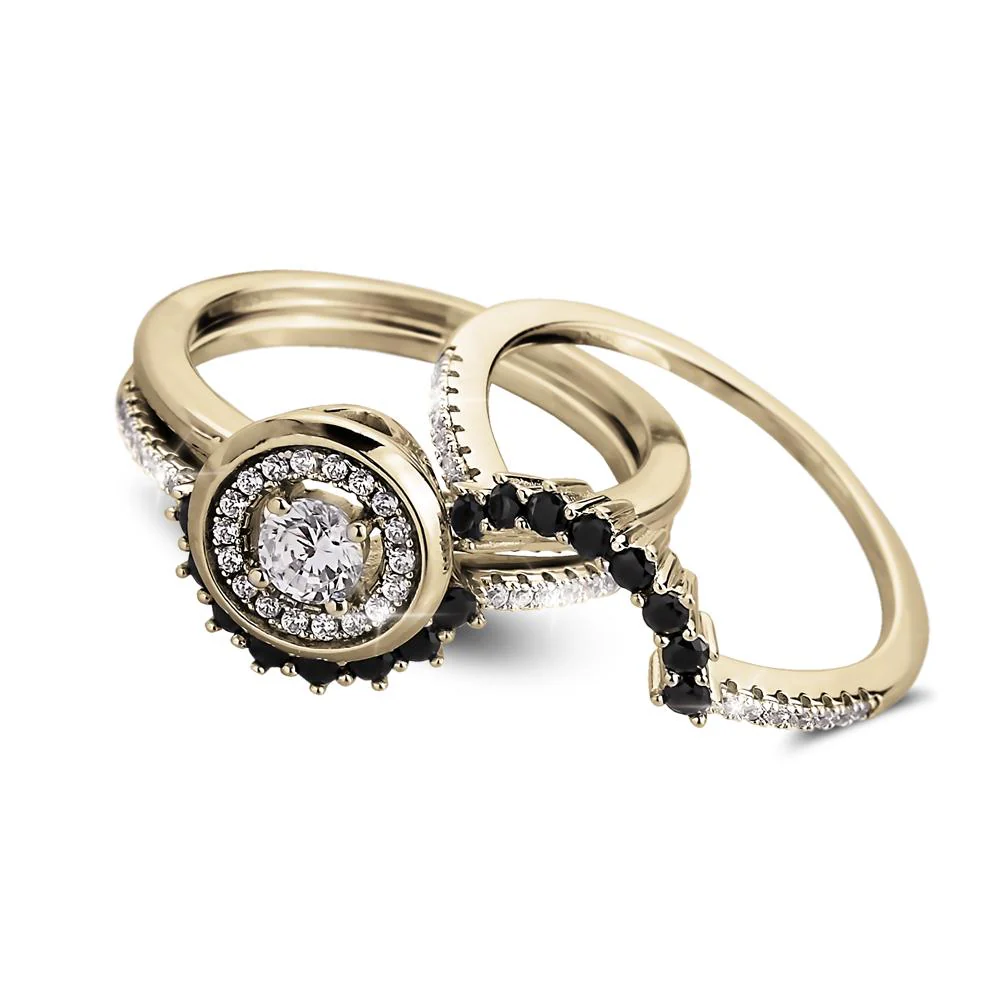 Trio Halo Ring - Image 3