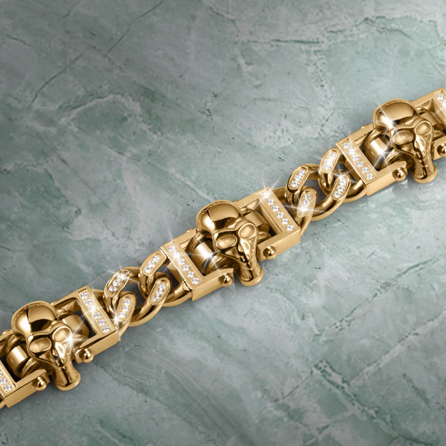 Trio Skull Bracelet - Image 4